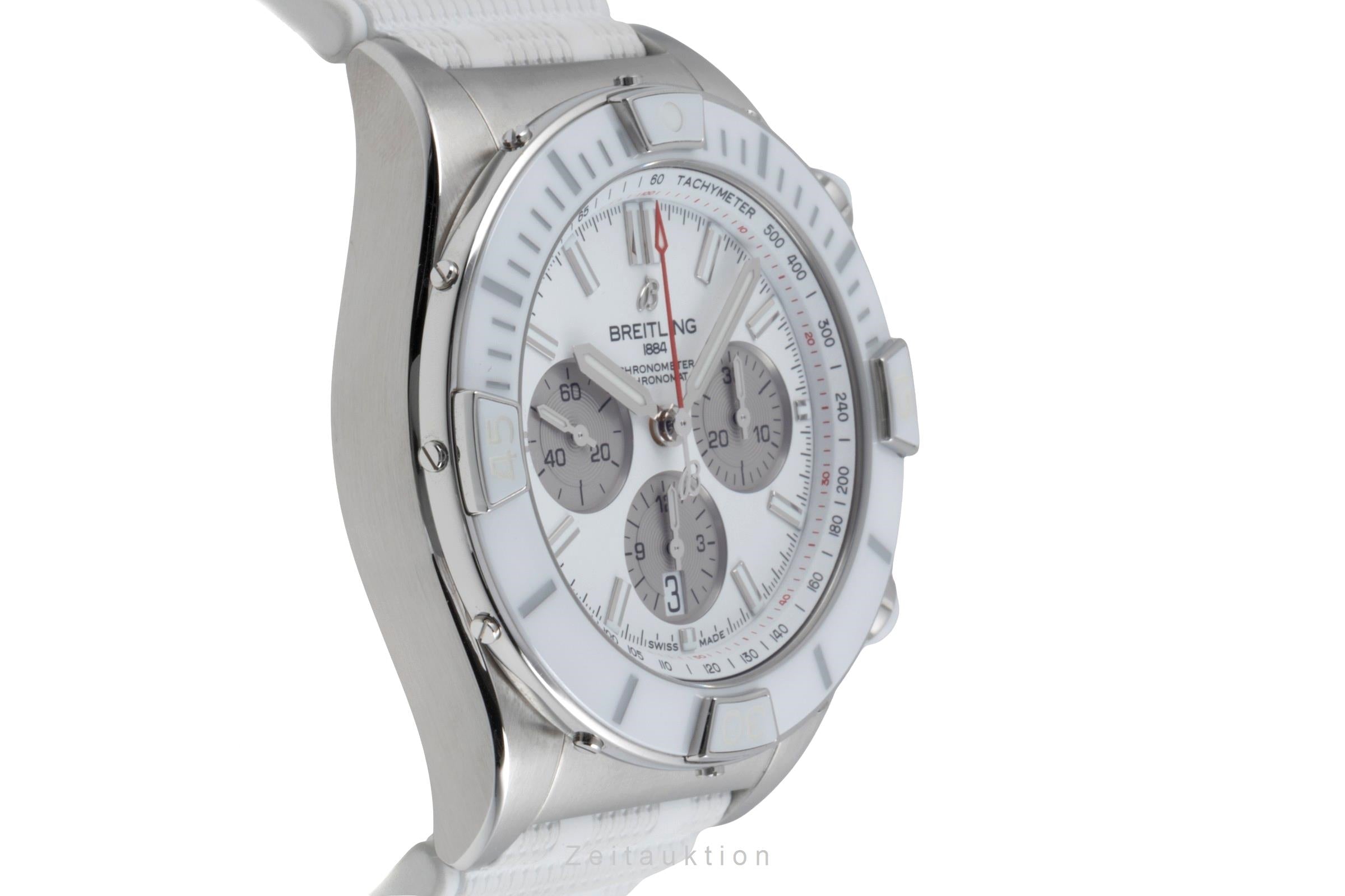 Breitling Chronomat 44 chronograph steel automatic men's watch AB0136  [2505471]