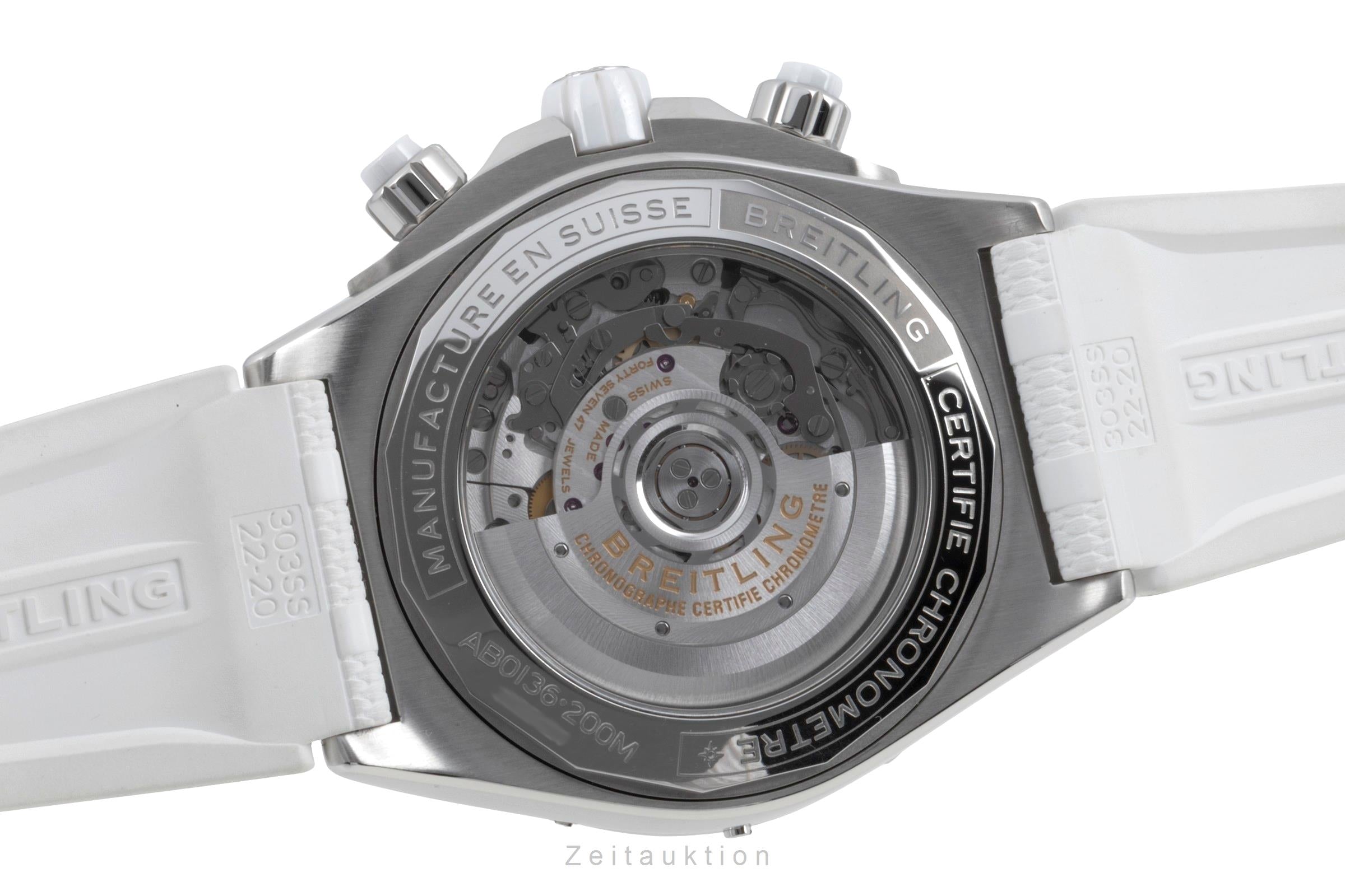 Breitling Chronomat 44 chronograph steel automatic men's watch AB0136  [2505471]