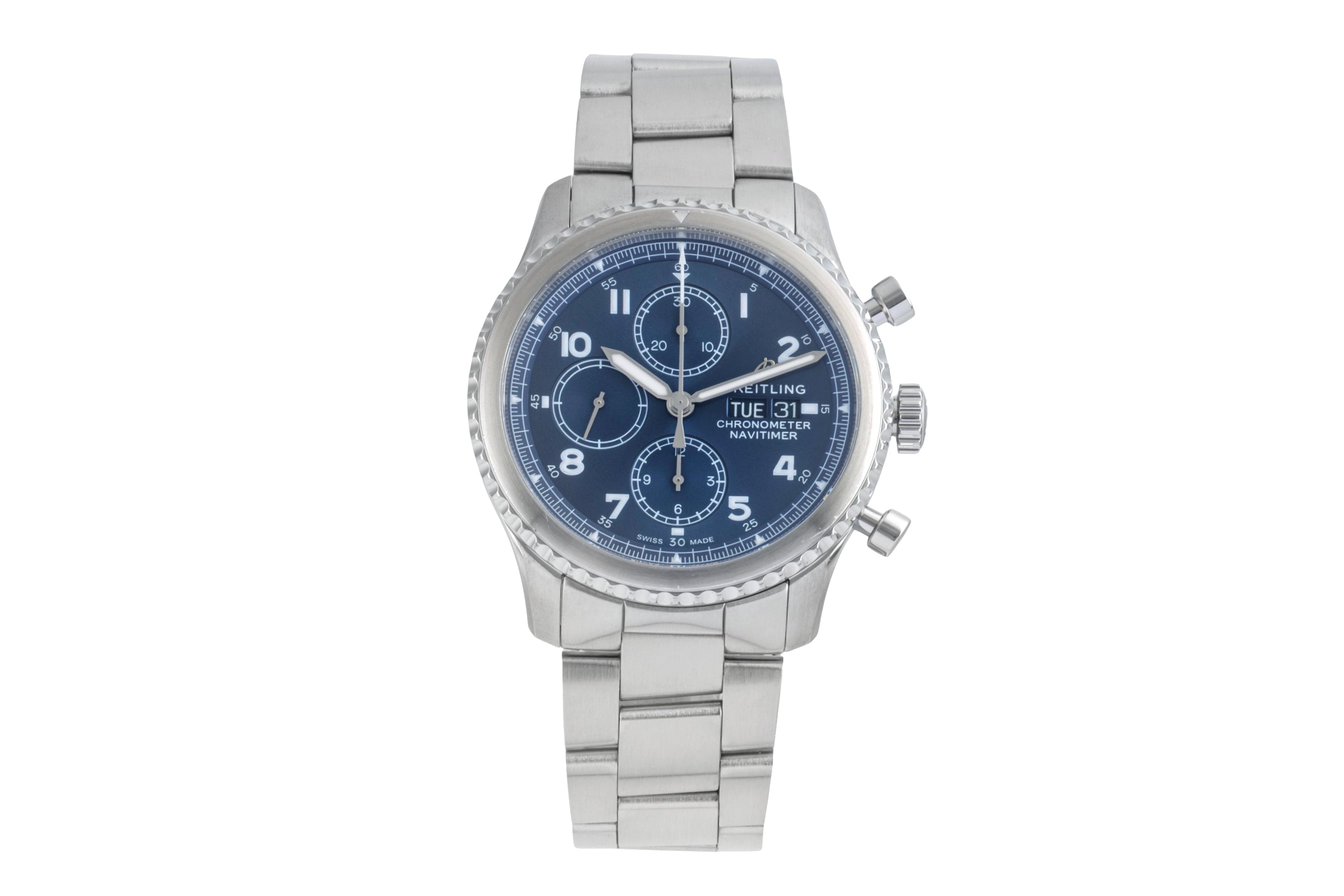 Breitling Navitimer chronograph steel automatic men's watch A13314  [2505472]