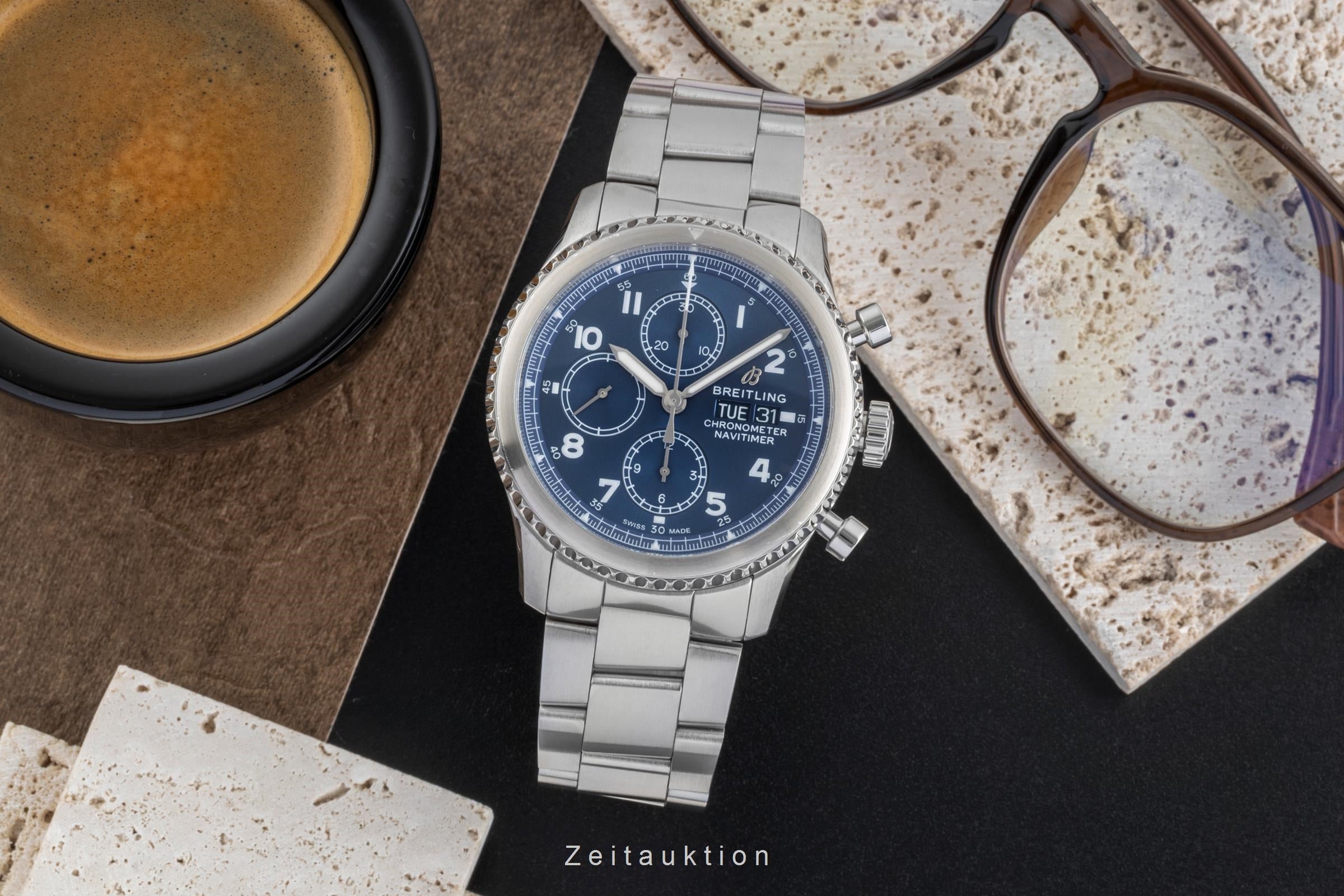 Breitling Navitimer cronografo acciaio automatismo orologio da uomo A13314  [2505472]