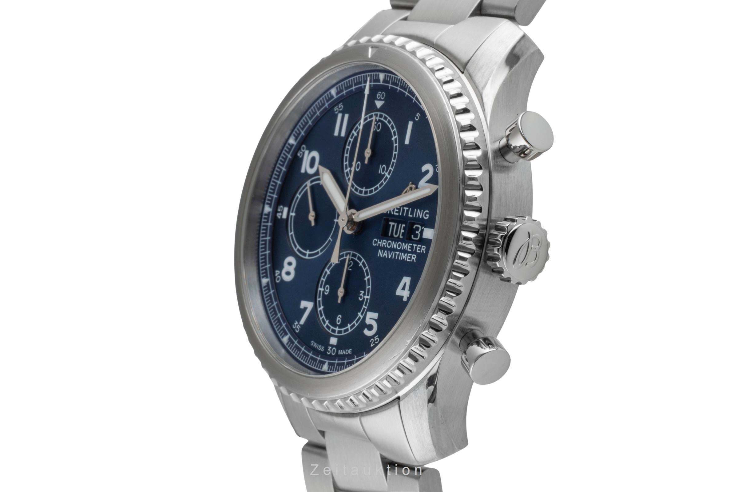 Breitling Navitimer cronografo acciaio automatismo orologio da uomo A13314  [2505472]