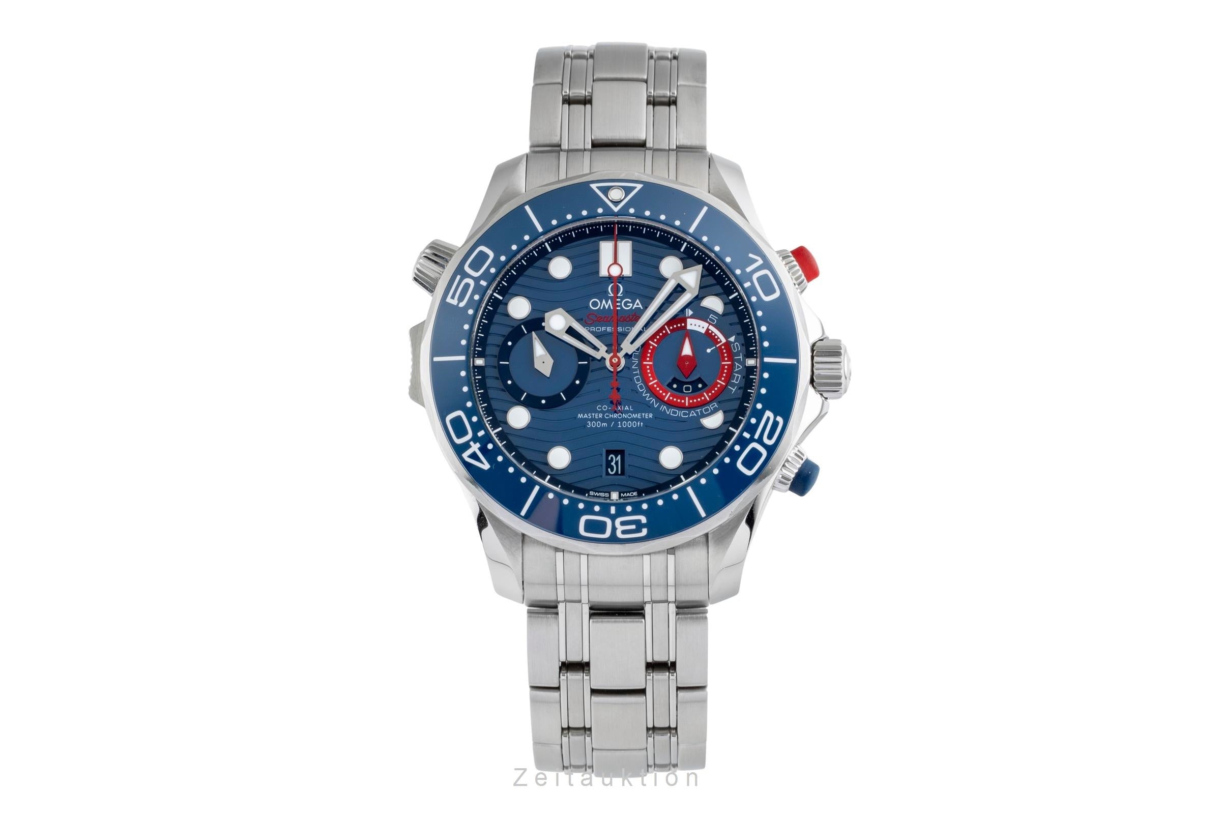 Omega Seamaster chronograph steel automatic Kal. 9900 Ref. 210.30