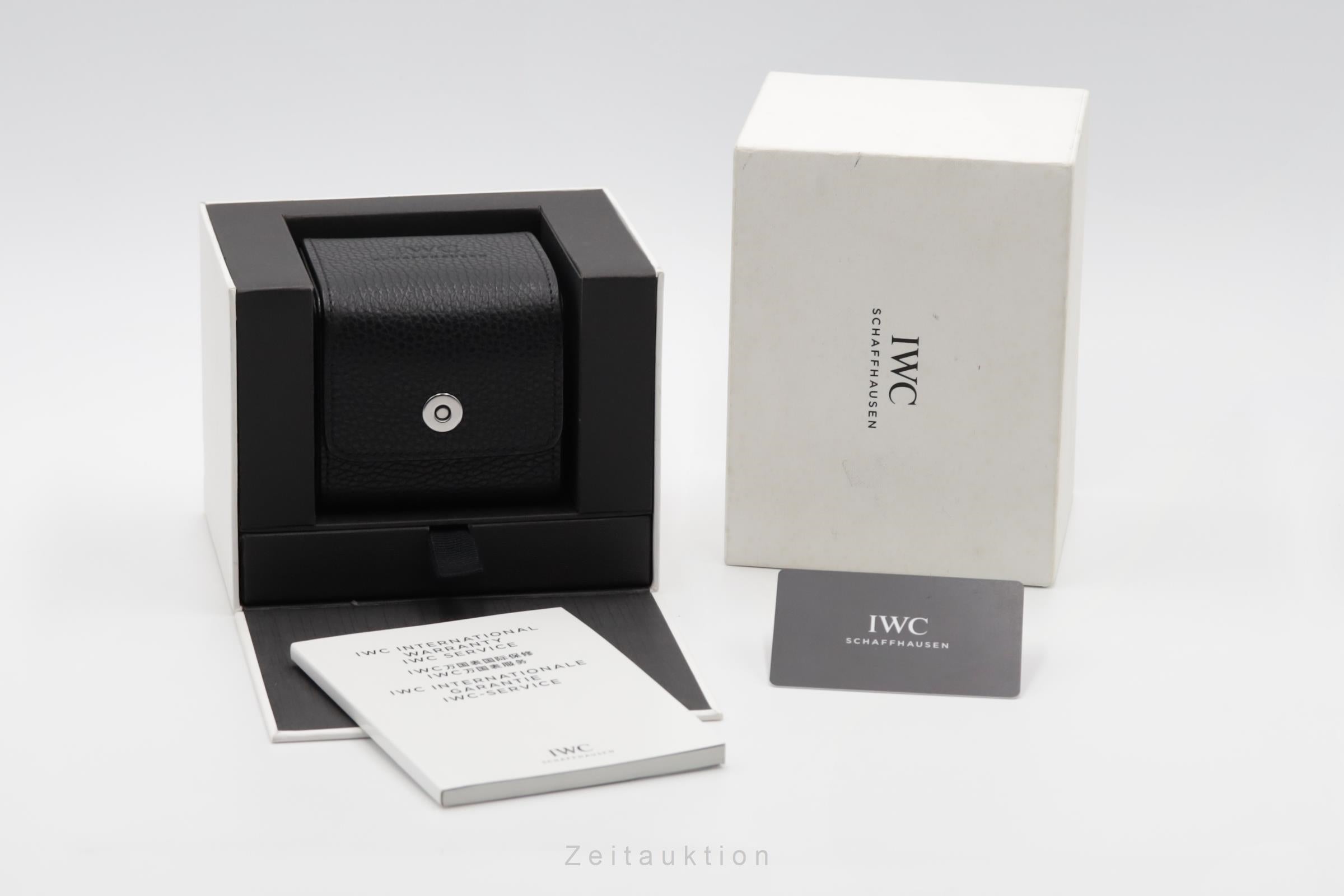 IWC Portugieser chronograph steel automatic men's watch IW371615 LP: 9100EUR  [2505475]