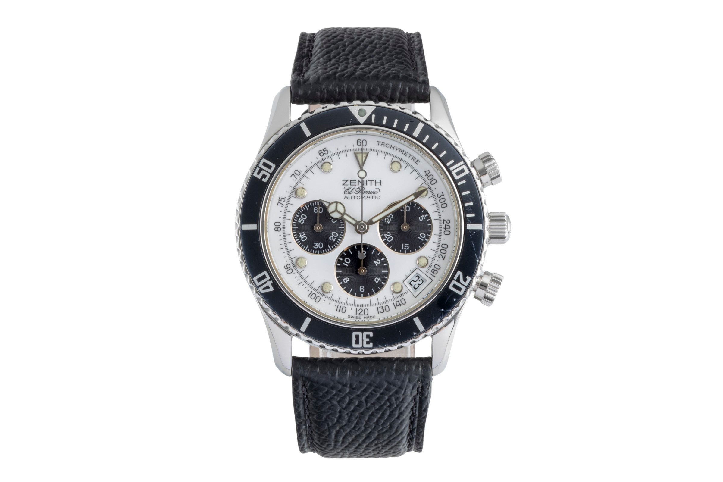 Zenith El Primero chronographe acier automatique montre pour hommes 02.2310.400  [2505478]