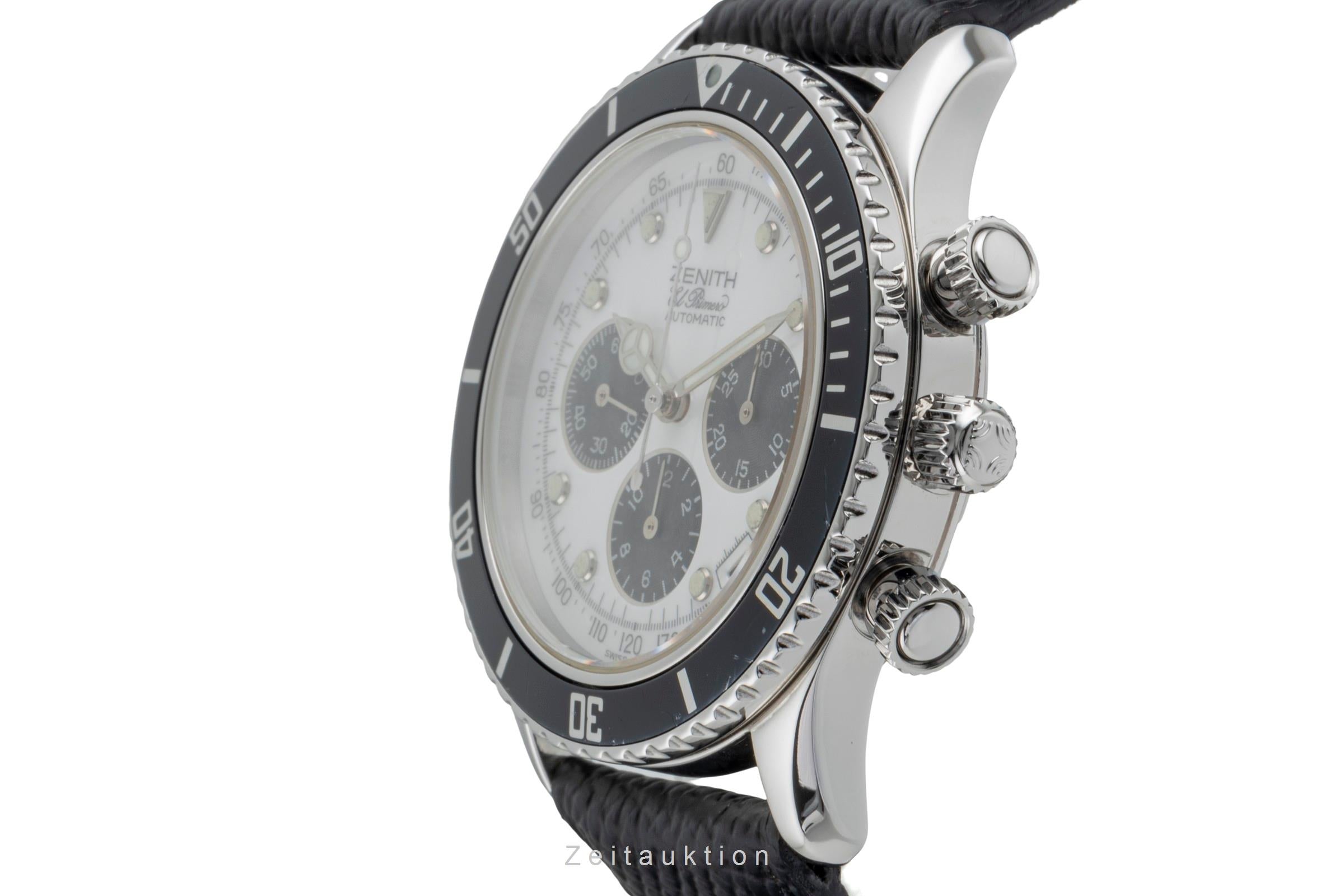 Zenith El Primero de Luca Chronograph Automatik Stahl Ref. 02.2310.400 Klassiker [2505478]