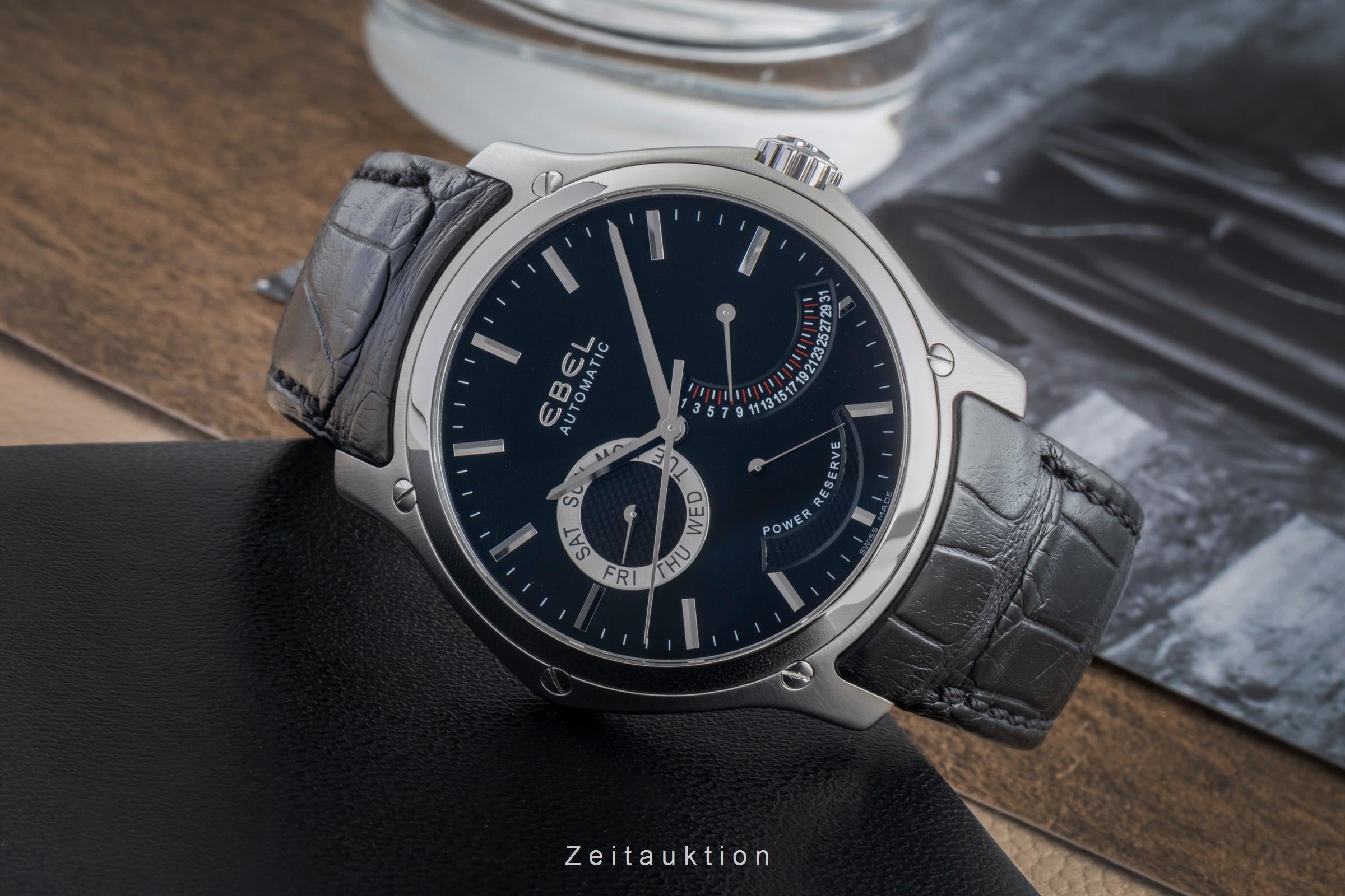 Ebel Hexagon steel automatic Kal. E 303 Ref. 1215865 E9303F61
