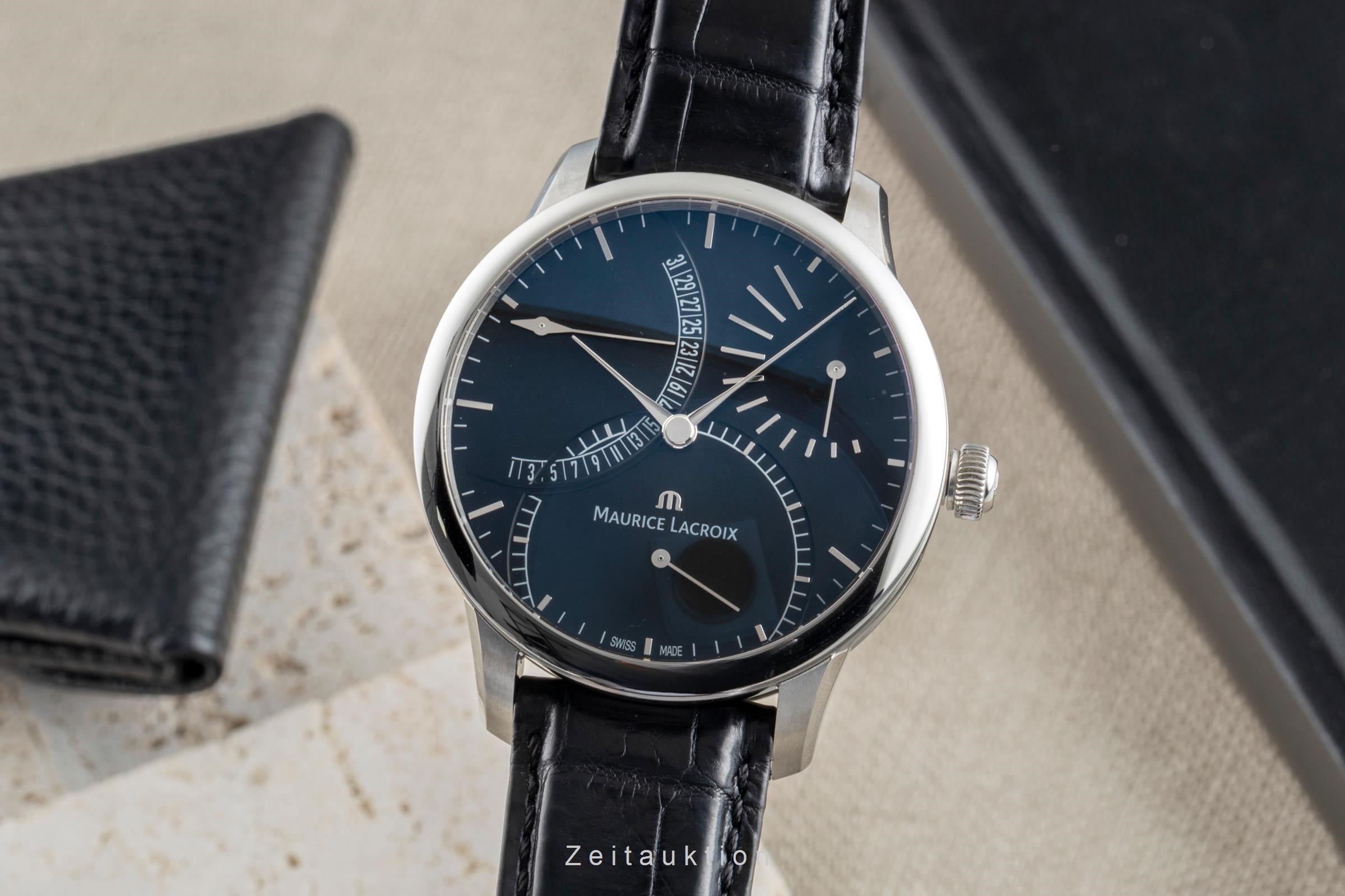 Maurice Lacroix Masterpiece acier automatique montre pour hommes MP6508  [2505480]