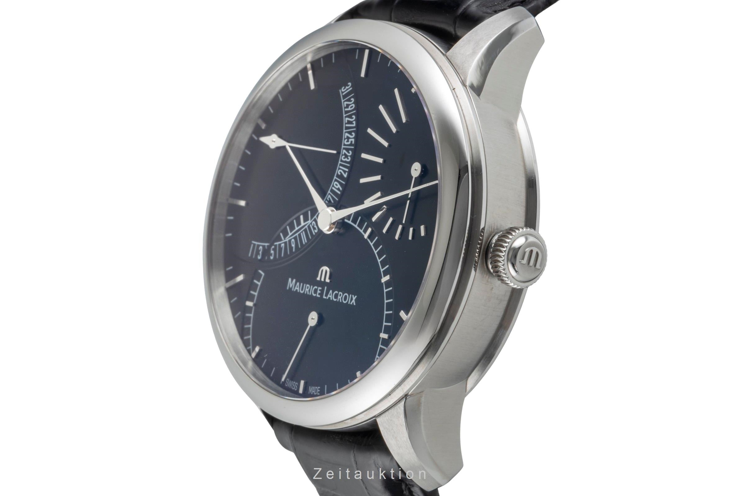 Maurice Lacroix Masterpiece acero automático reloj para caballeros MP6508  [2505480]