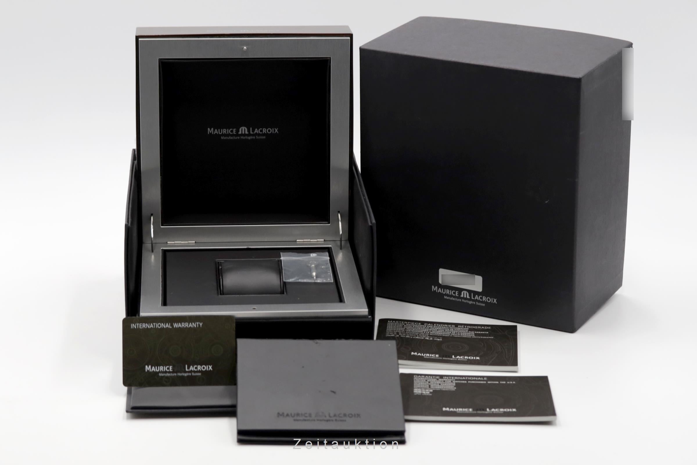 Maurice Lacroix Masterpiece acero automático reloj para caballeros MP6508  [2505480]