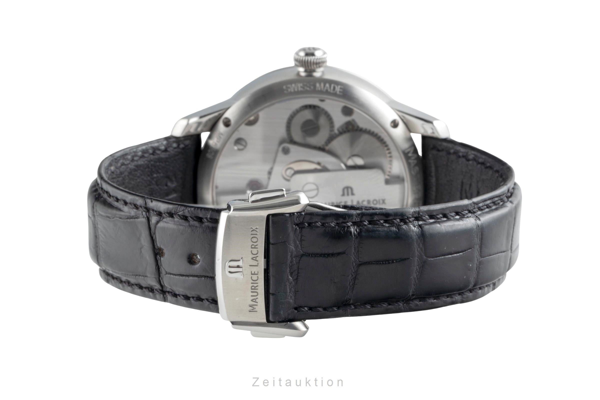 Maurice Lacroix Masterpiece acero automático reloj para caballeros MP6508  [2505480]