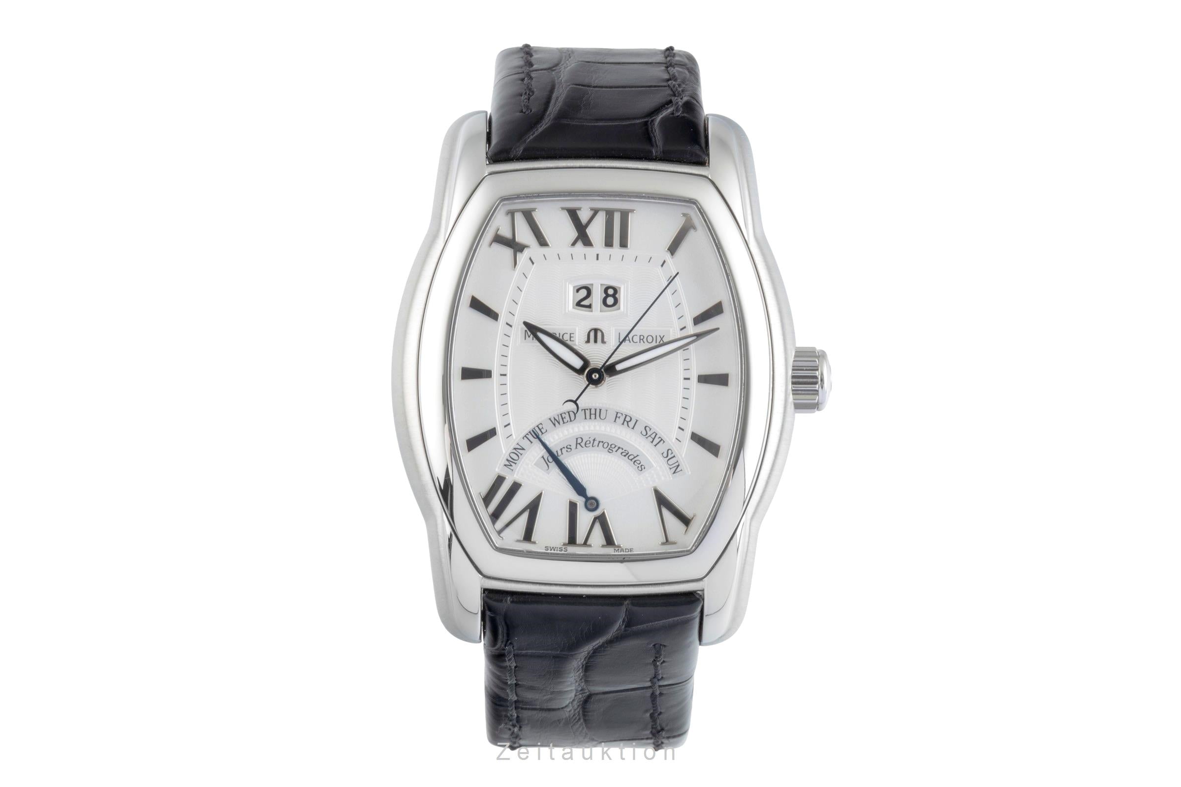 Maurice Lacroix Masterpiece acero automático reloj para caballeros MP6119-SS001-11E  [2505481]