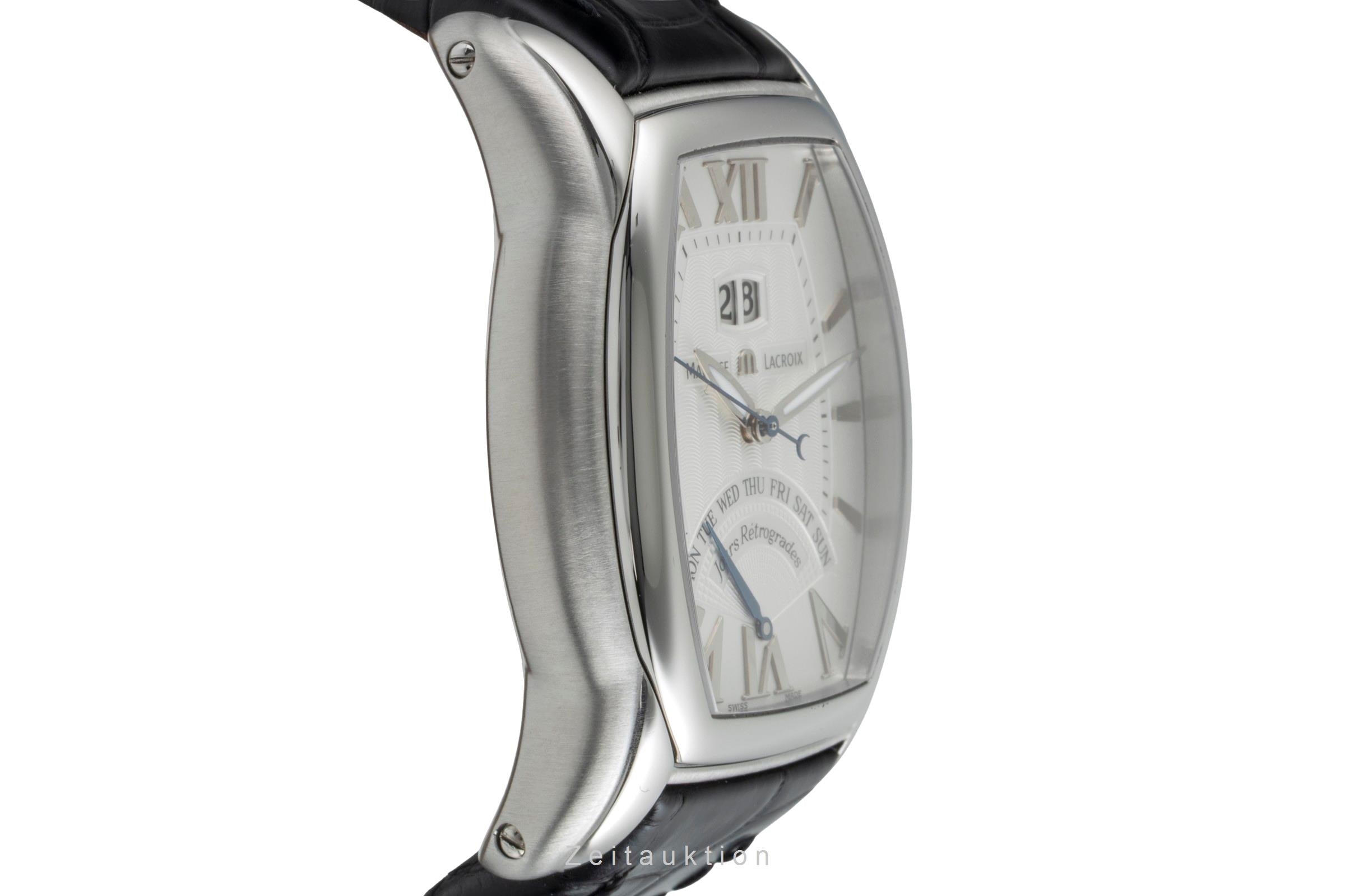 Maurice Lacroix Masterpiece acero automático reloj para caballeros MP6119-SS001-11E  [2505481]