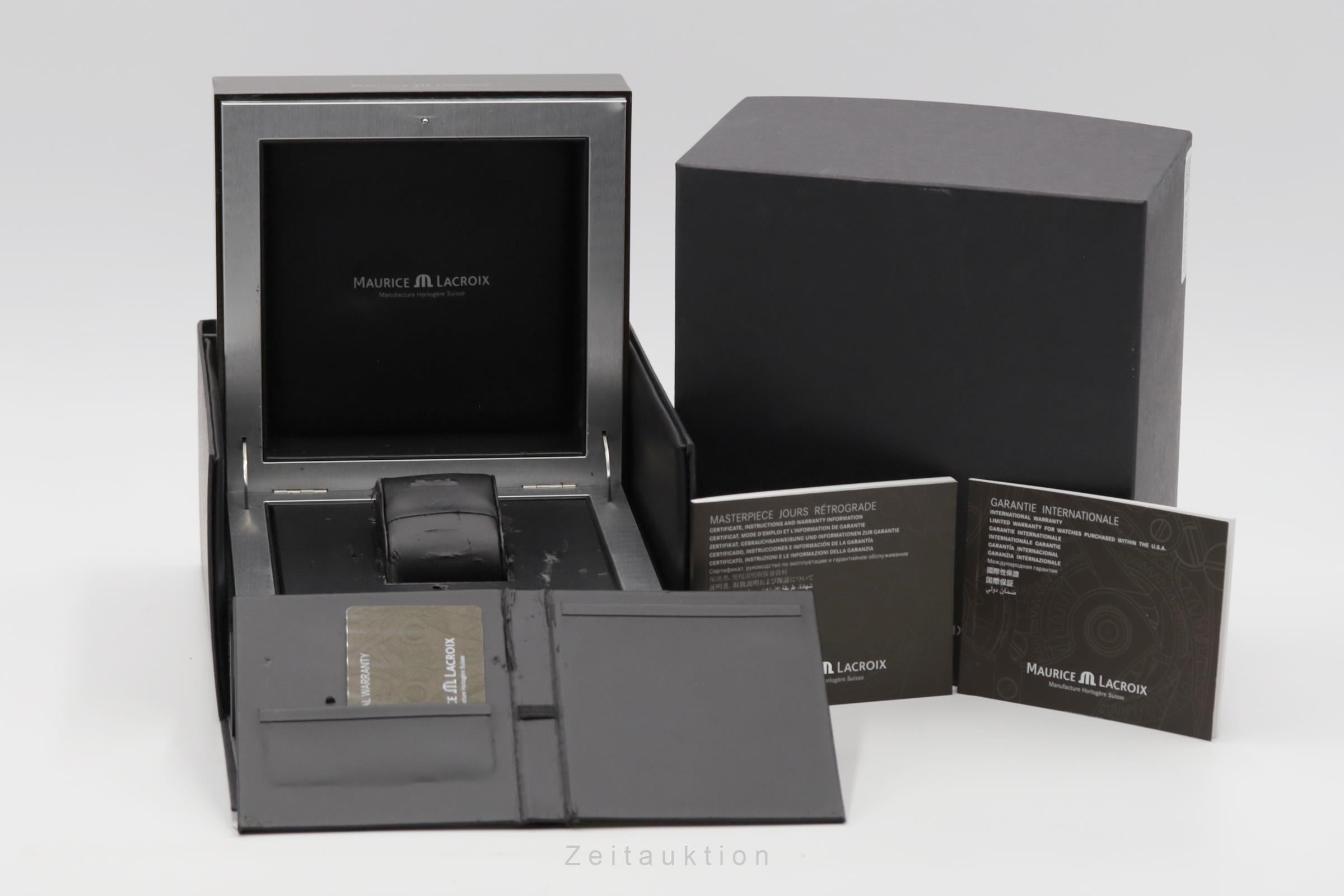 Maurice Lacroix Masterpiece acero automático reloj para caballeros MP6119-SS001-11E  [2505481]