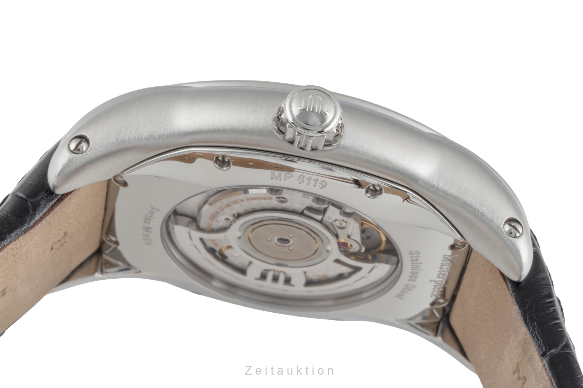 Maurice Lacroix Masterpiece acero automático reloj para caballeros MP6119-SS001-11E  [2505481]