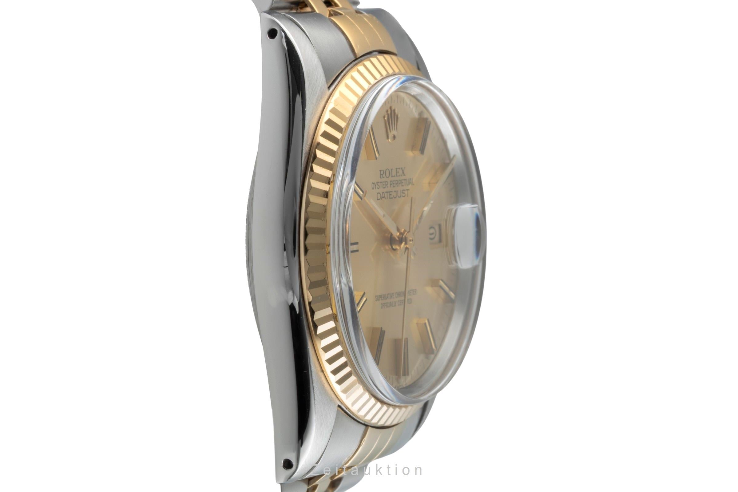 Rolex Datejust 36 Oyster Perpetual Stahl / Gold Automatik Ref. 16013 Klassiker [2505483]