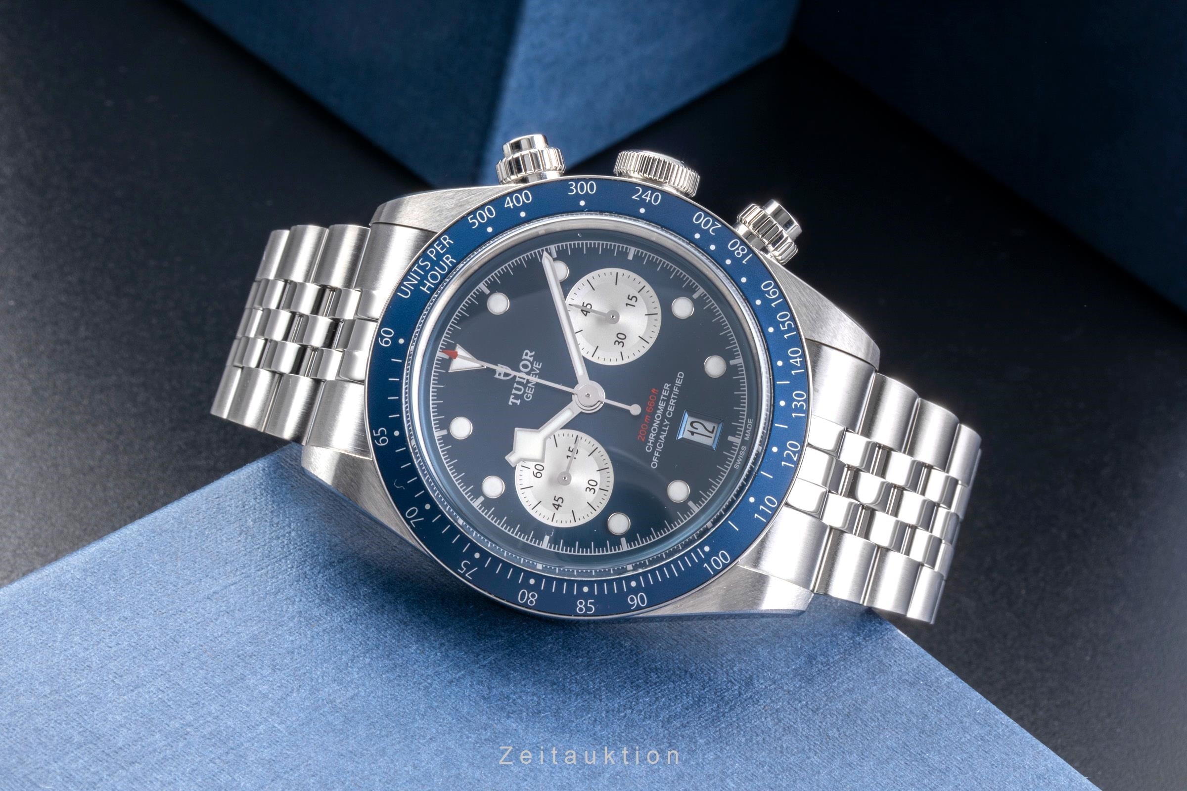 Tudor Black Bay chronograph steel automatic Kal. MT 5813 Ref