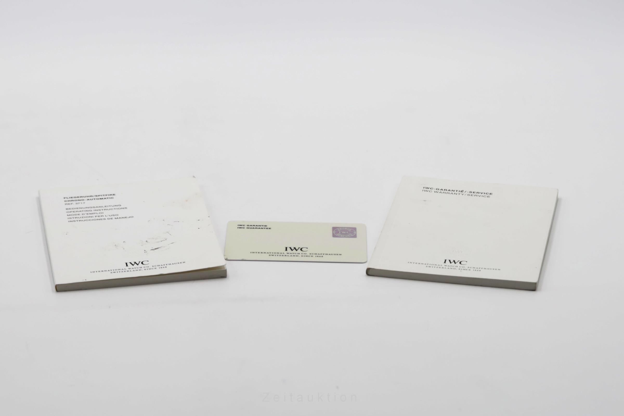 IWC Fliegerchronograph chronographe acier automatique montre pour hommes IW371701  [2505485]