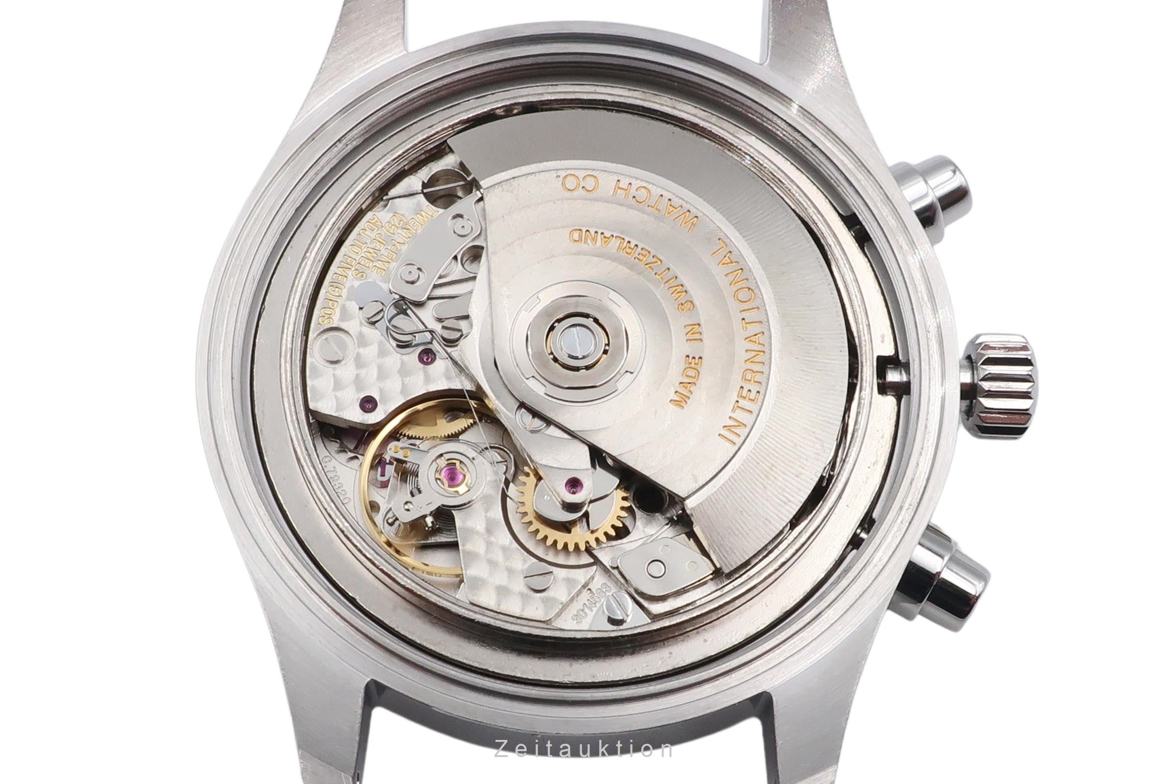 IWC Fliegerchronograph chronographe acier automatique montre pour hommes IW371701  [2505485]