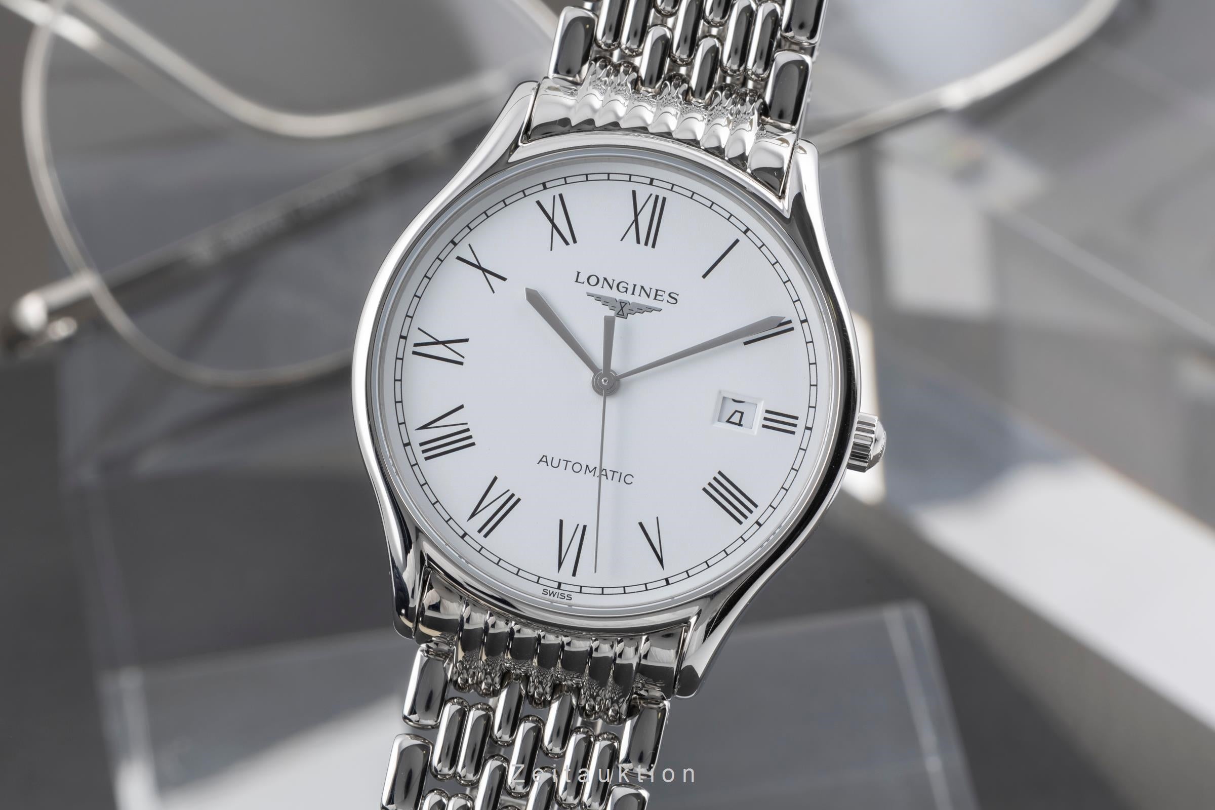 Longines Lyre acero automático reloj para caballeros L4.960.4.11.6  [2505486]