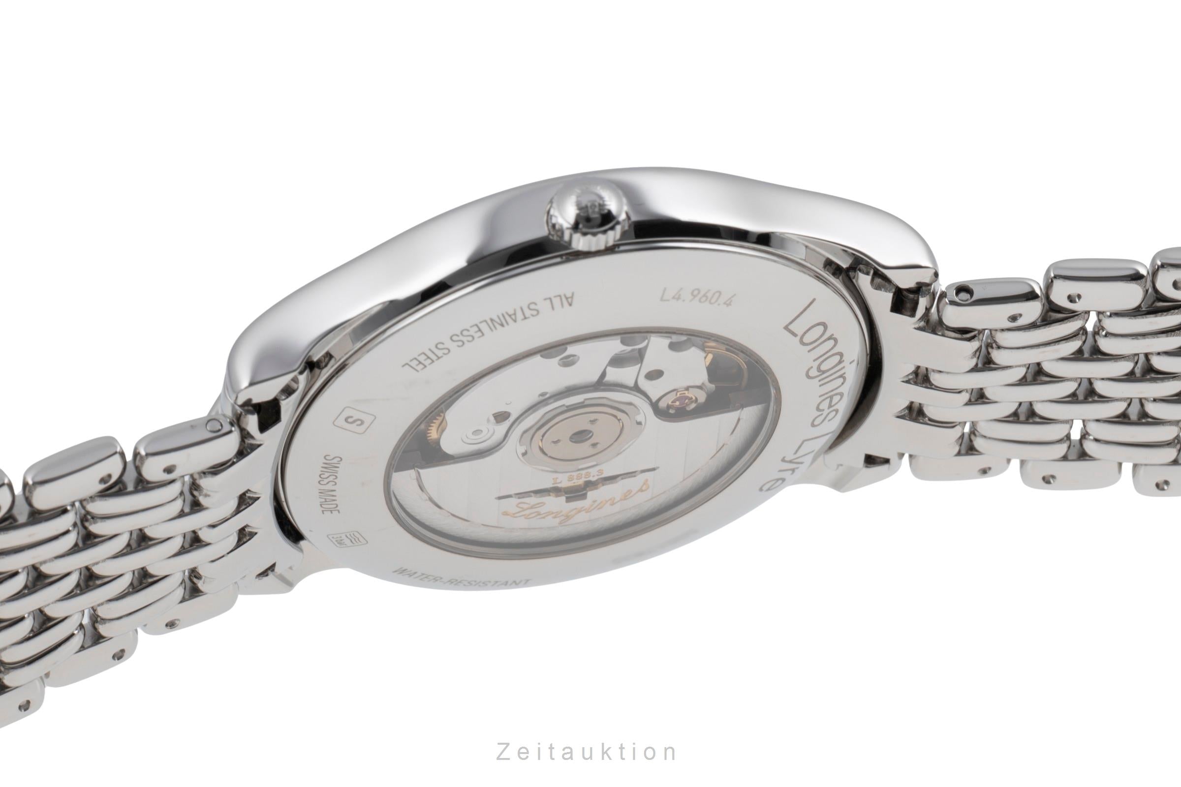 Longines Lyre acero automático reloj para caballeros L4.960.4.11.6  [2505486]