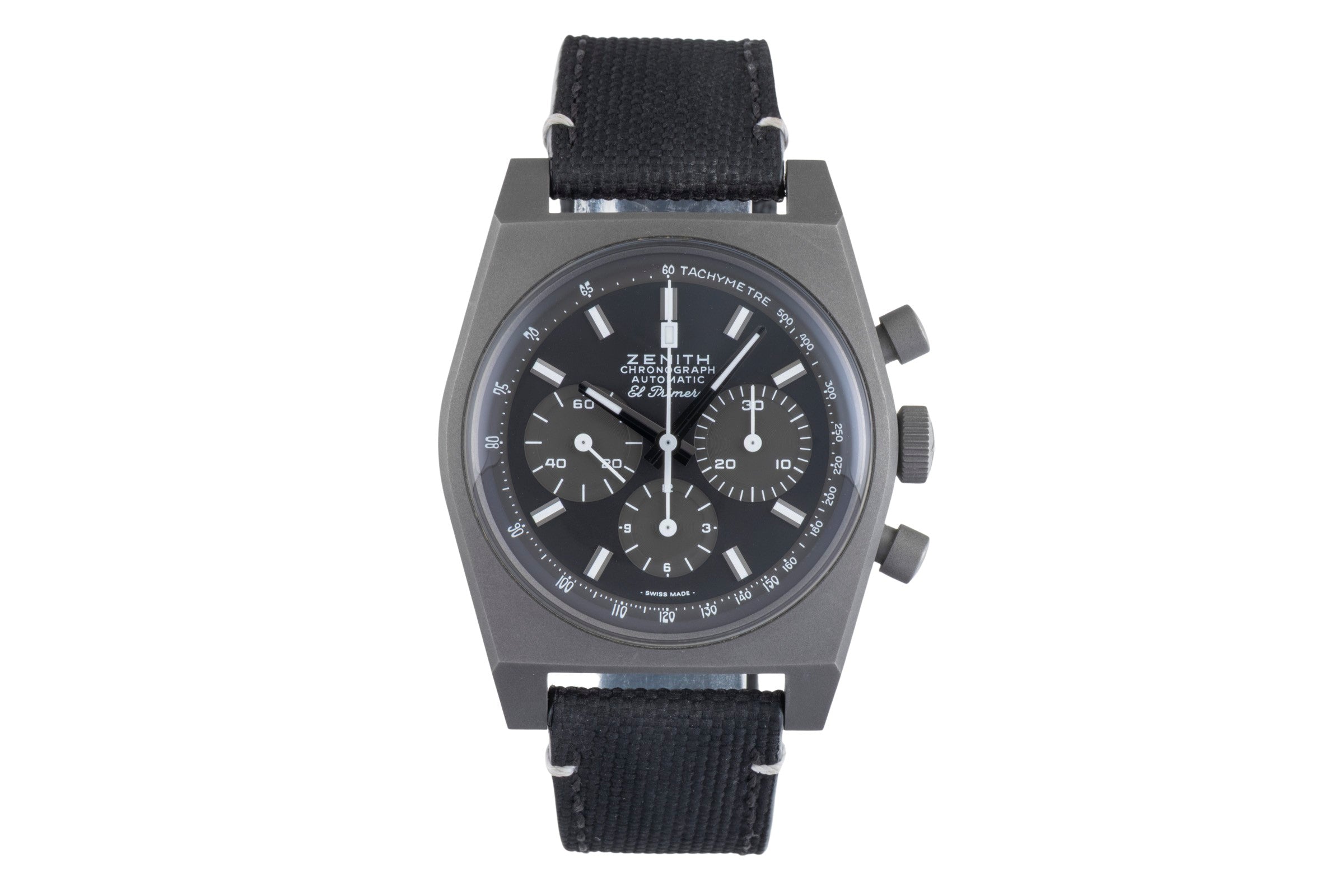 Zenith Chronomaster chronograph titanium automatic men's watch 97.T384.4061/21.C822 LP: 9800EUR  [2505488]