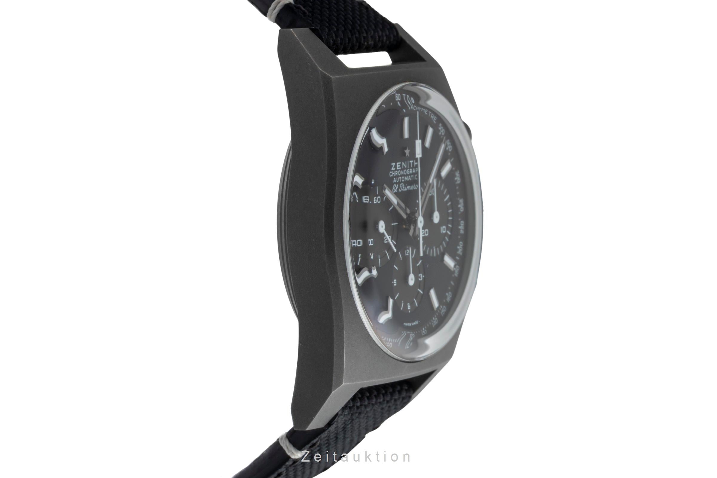 Zenith Chronomaster chronograph titanium automatic men's watch 97.T384.4061/21.C822 LP: 9800EUR  [2505488]