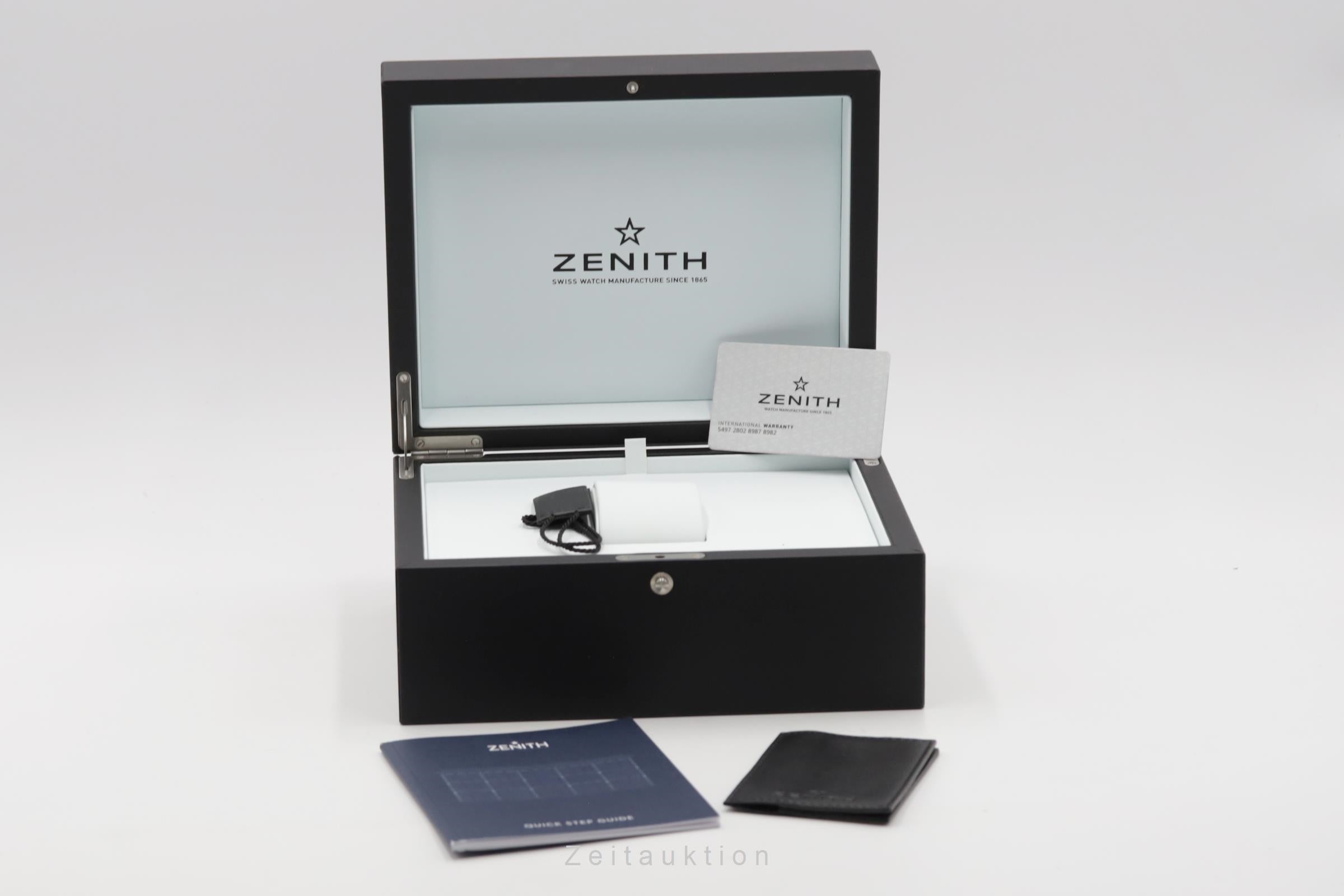 Zenith Chronomaster chronograph titanium automatic men's watch 97.T384.4061/21.C822 LP: 9800EUR  [2505488]
