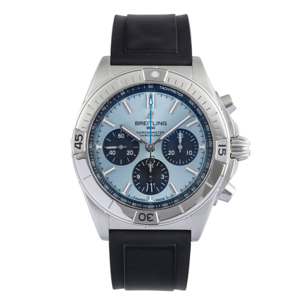 Breitling Chronomat chronographe acier / platine automatique montre pour hommes PB0134 LP: 11400EUR  [2505491]