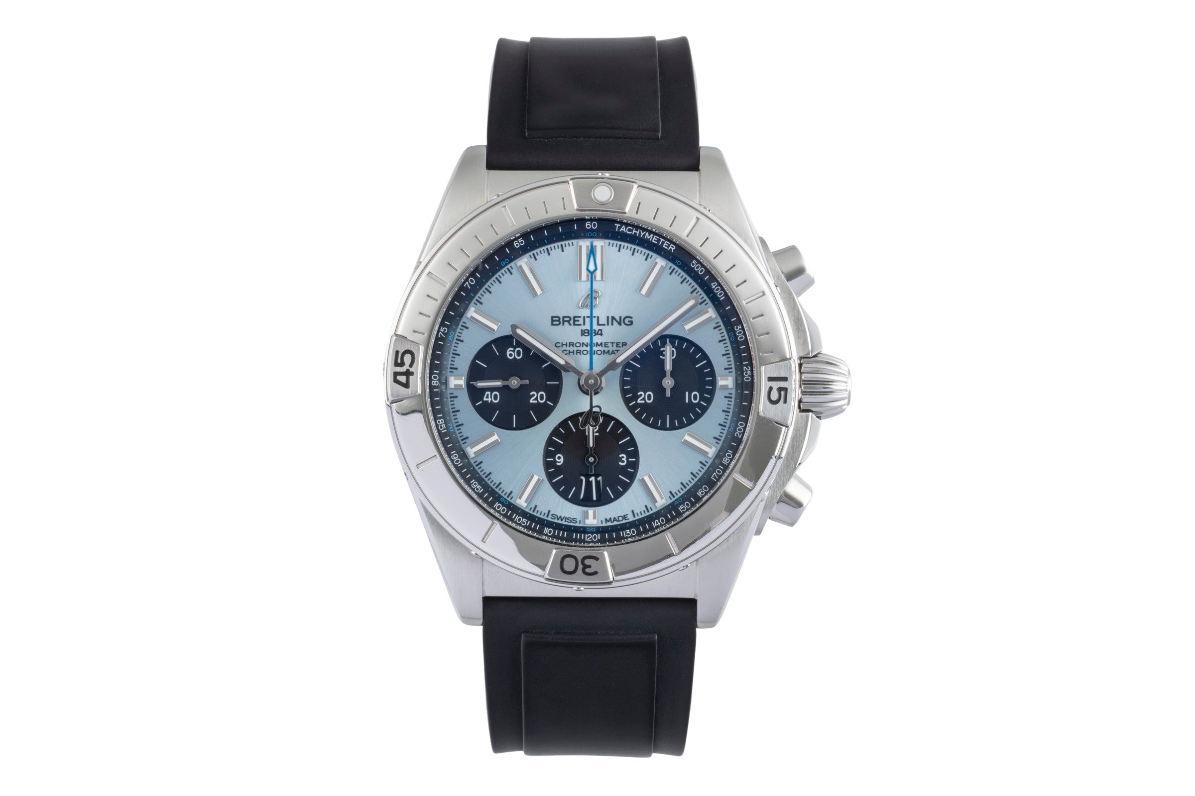 Breitling Chronomat chronographe acier / platine automatique montre pour hommes PB0134 LP: 11400EUR  [2505491]