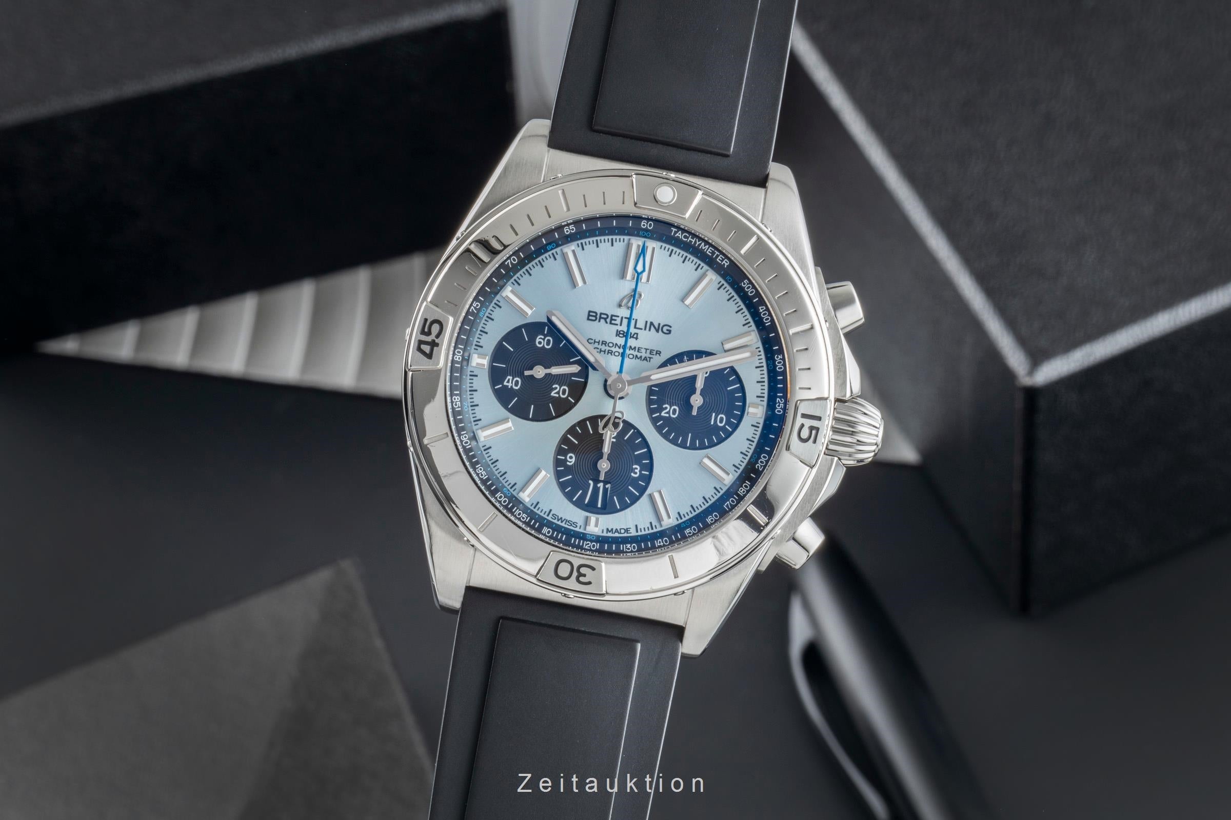 Breitling Chronomat chronographe acier / platine automatique montre pour hommes PB0134 LP: 11400EUR  [2505491]