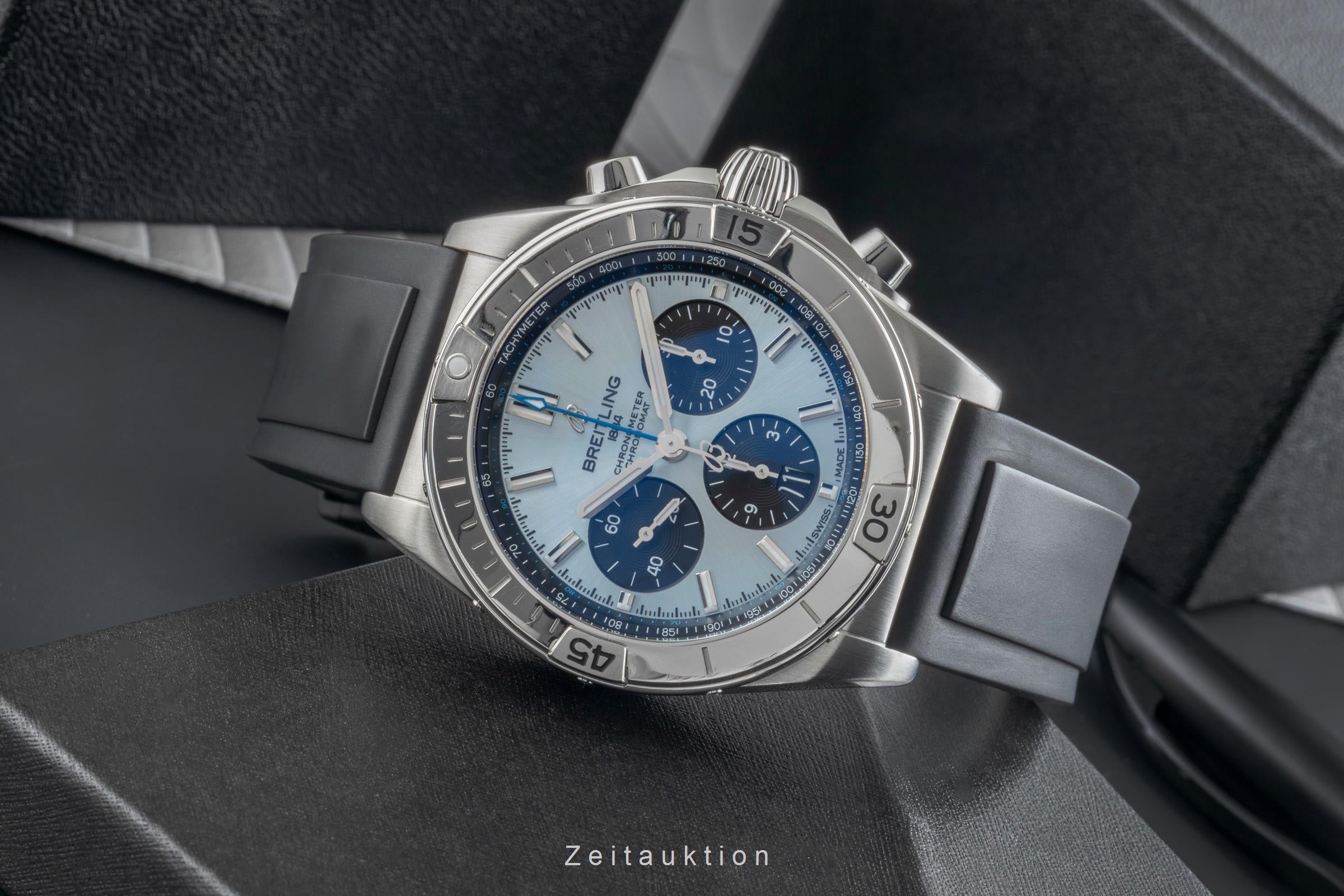 Breitling Chronomat chronographe acier / platine automatique montre pour hommes PB0134 LP: 11400EUR  [2505491]