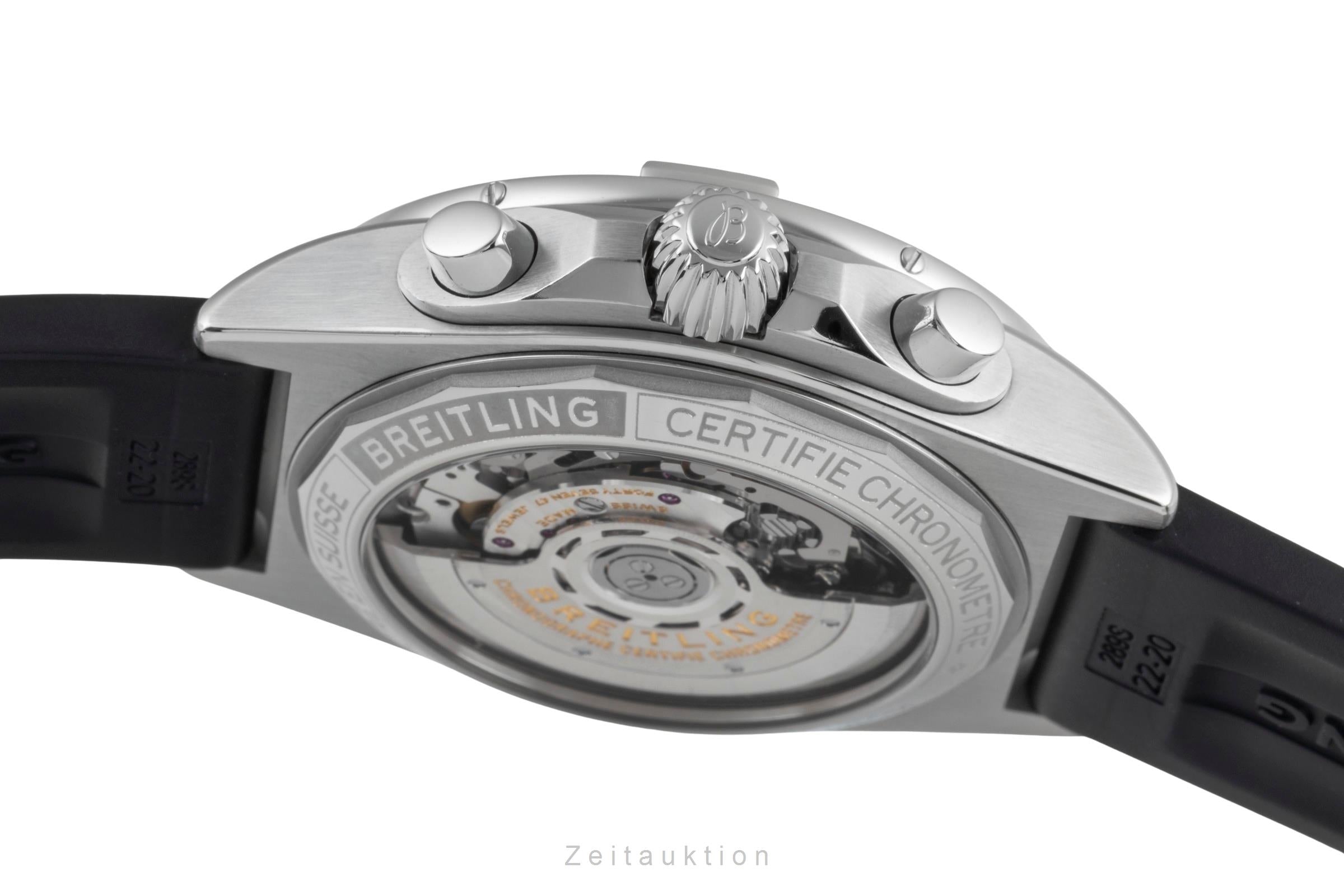 Breitling Chronomat chronographe acier / platine automatique montre pour hommes PB0134 LP: 11400EUR  [2505491]