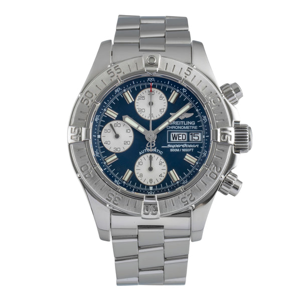Breitling Superocean cronógrafo acero automático reloj para caballeros A13340  [2505493]