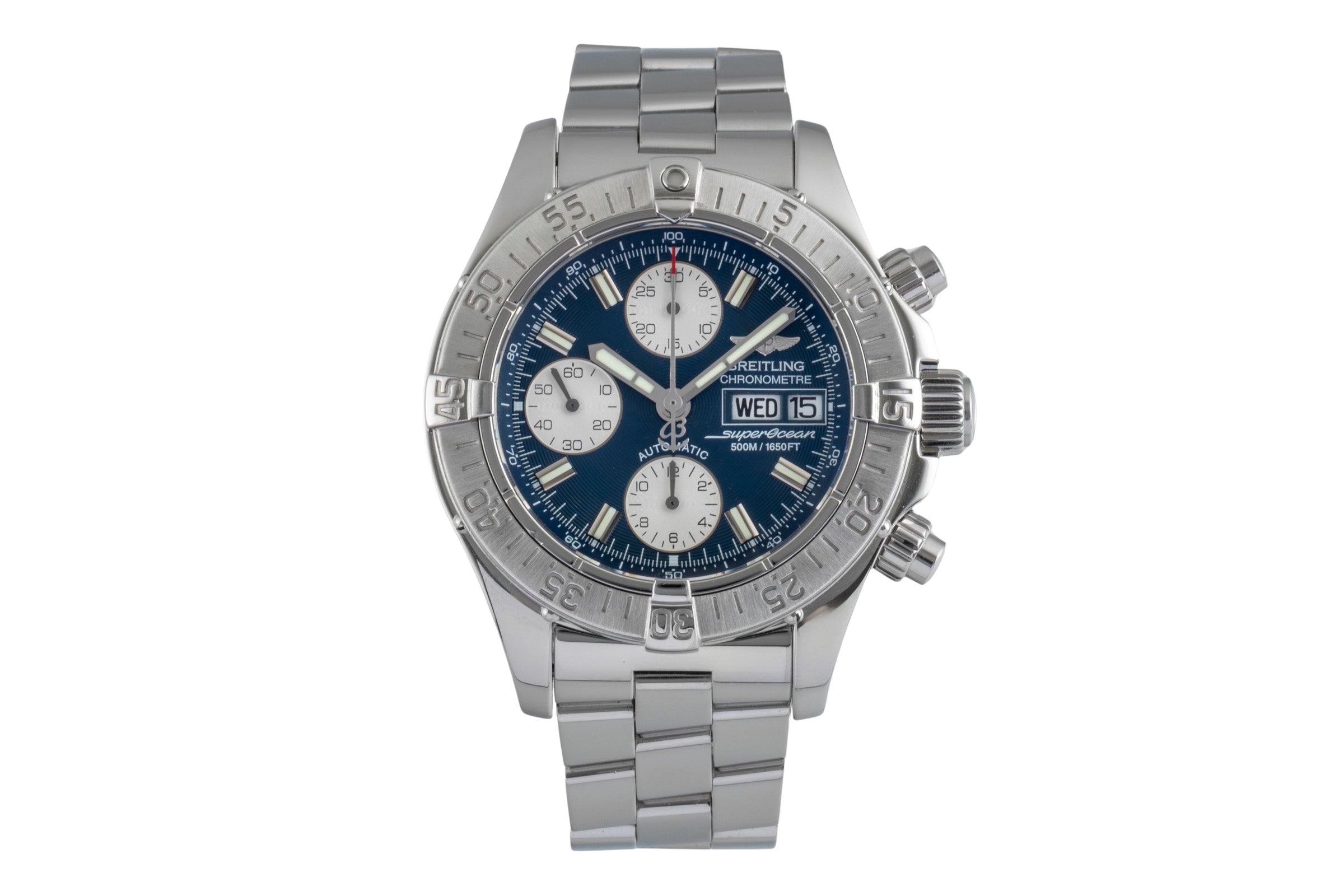 Breitling Superocean chronograph steel automatic men's watch A13340  [2505493]