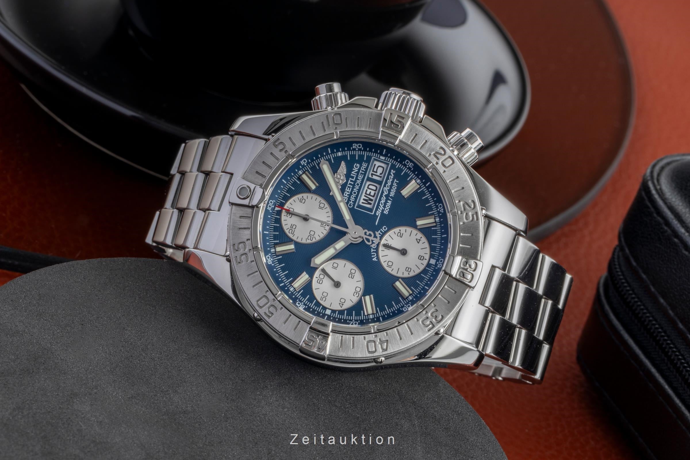 Breitling Superocean cronógrafo acero automático reloj para caballeros A13340  [2505493]