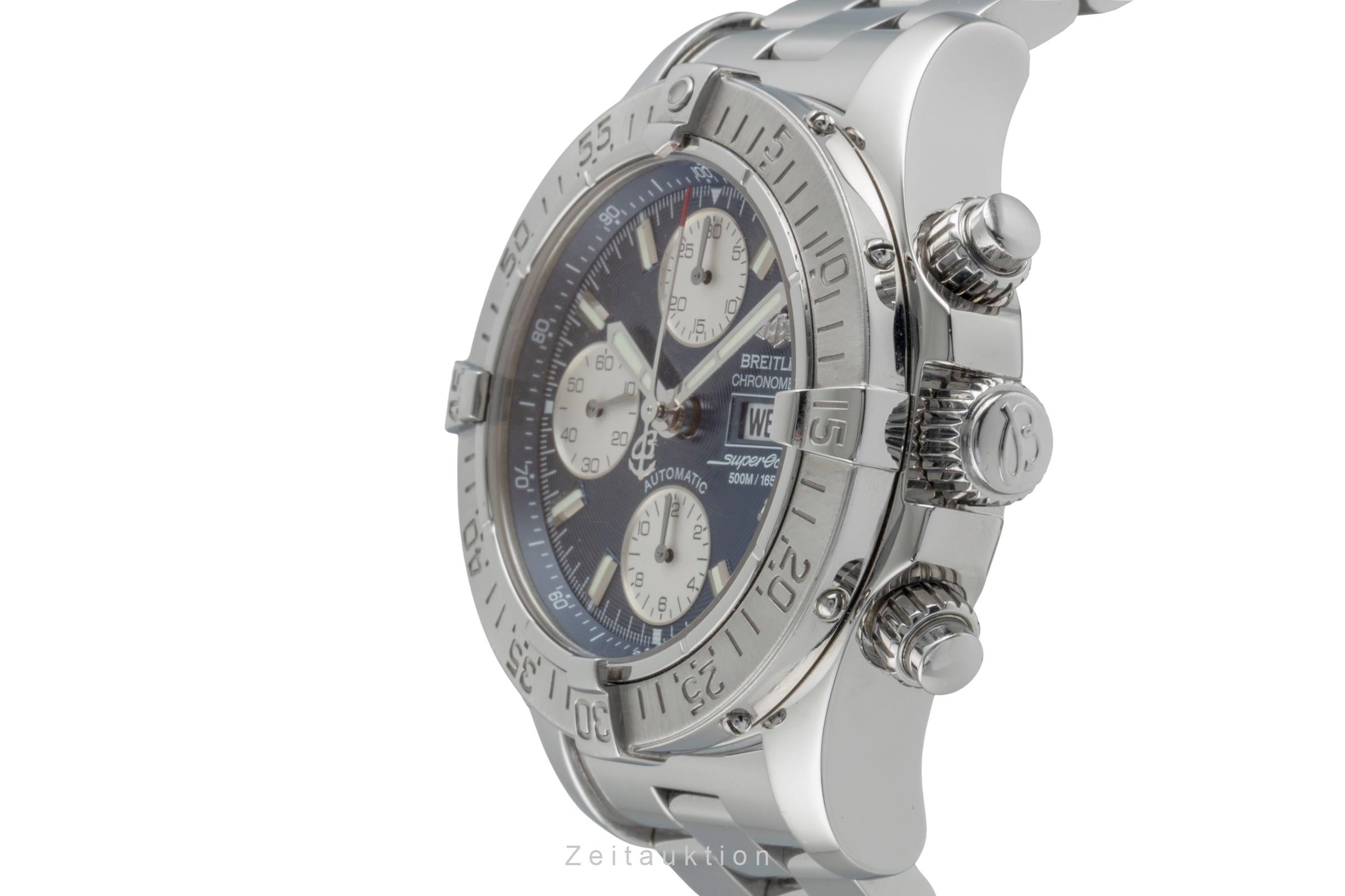 Breitling Superocean cronógrafo acero automático reloj para caballeros A13340  [2505493]