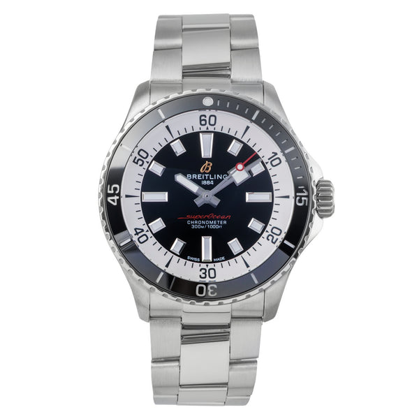 Breitling Superocean acciaio automatismo orologio da uomo A17375211B1A1 LP: 5650EUR  [2505494]