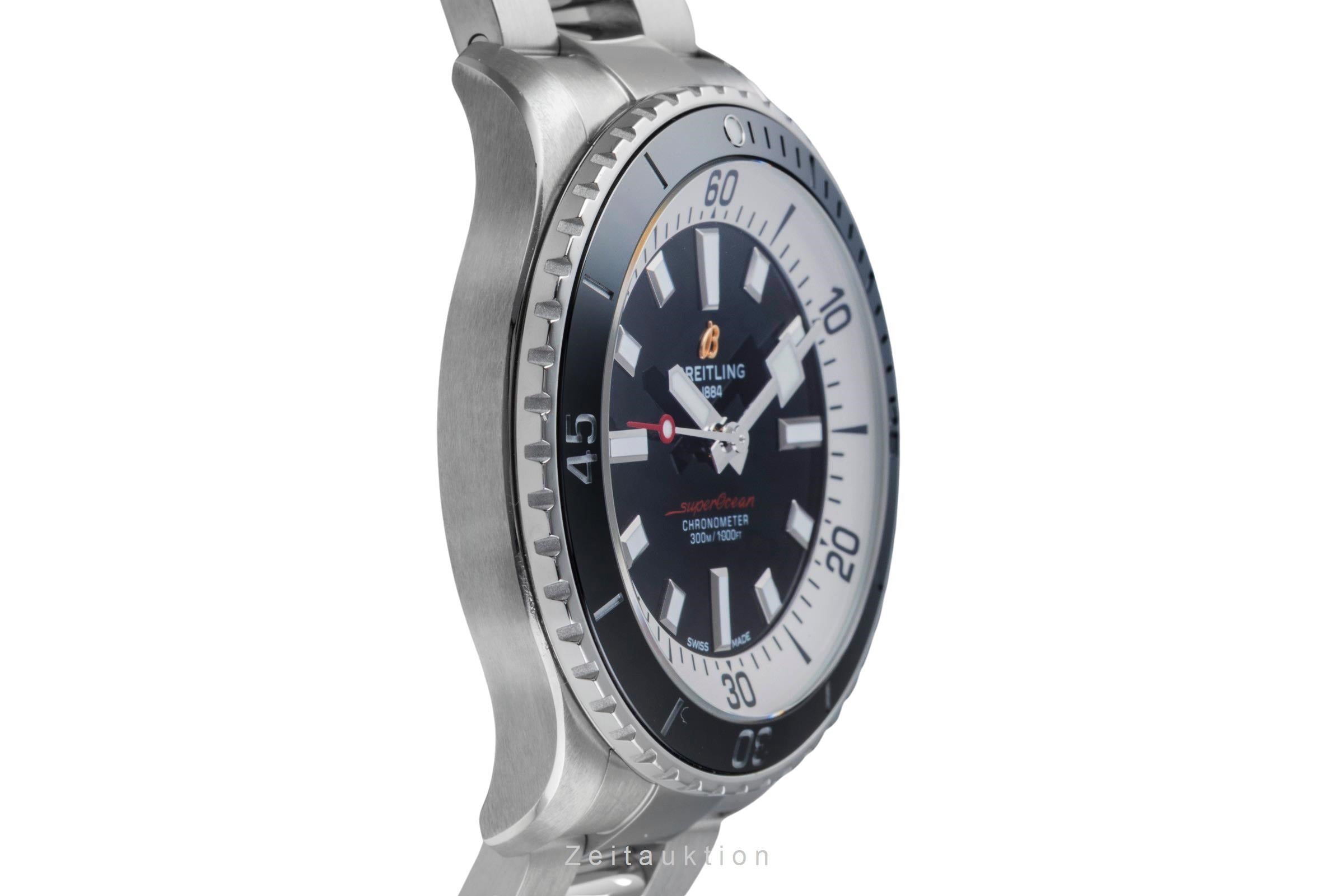 Breitling Superocean acciaio automatismo orologio da uomo A17375211B1A1 LP: 5650EUR  [2505494]