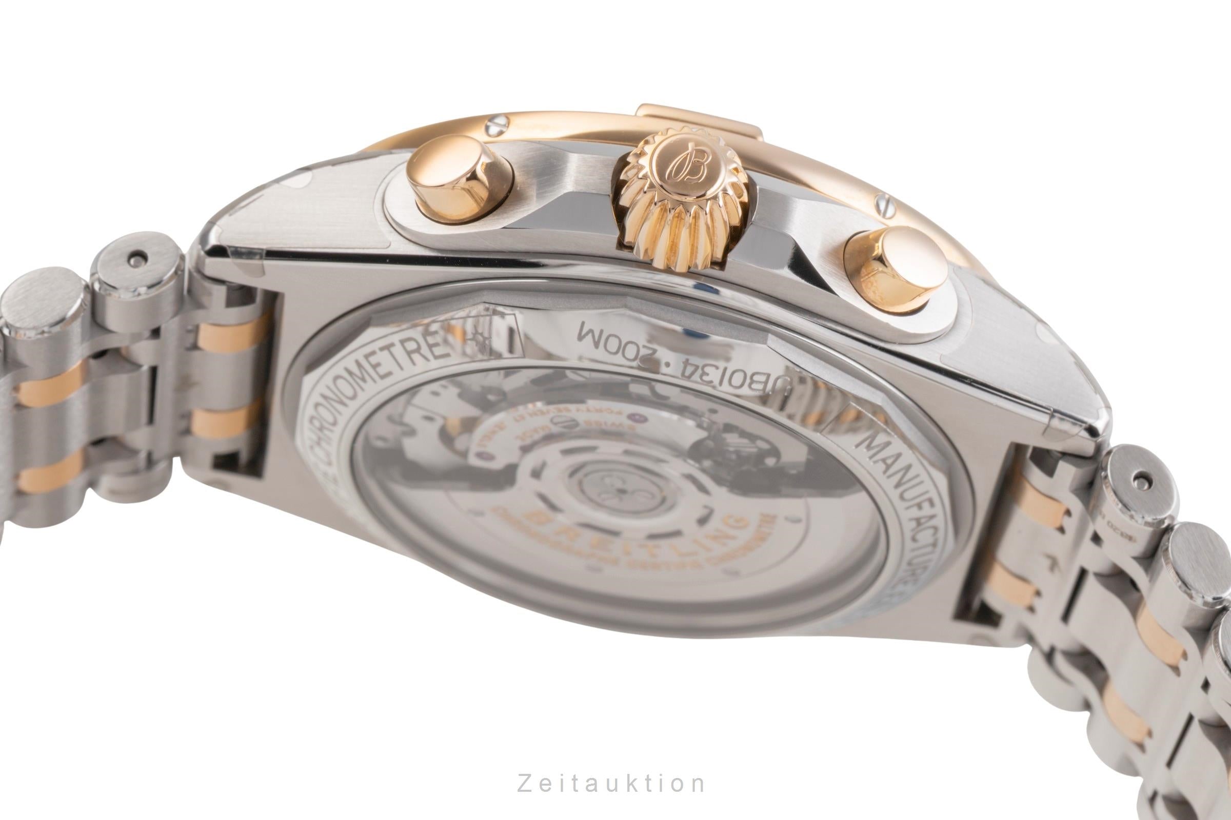 Breitling Chronomat chronographe acier / or  automatique montre pour hommes UB013401C1U1 LP: 13900EUR  [2505495]