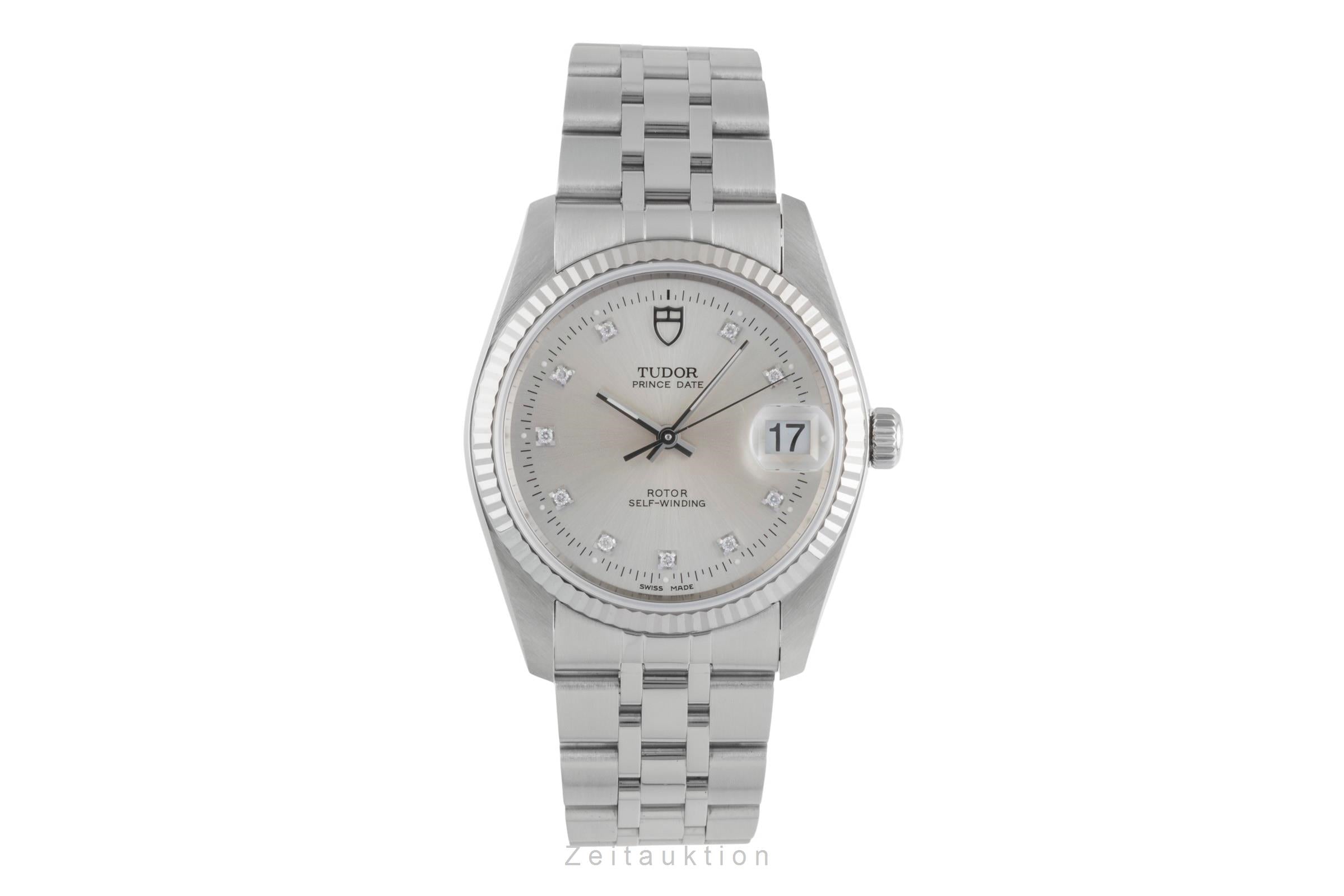 Tudor Prince Date acero / oro blanco automático reloj para caballeros 74034  [2505500]