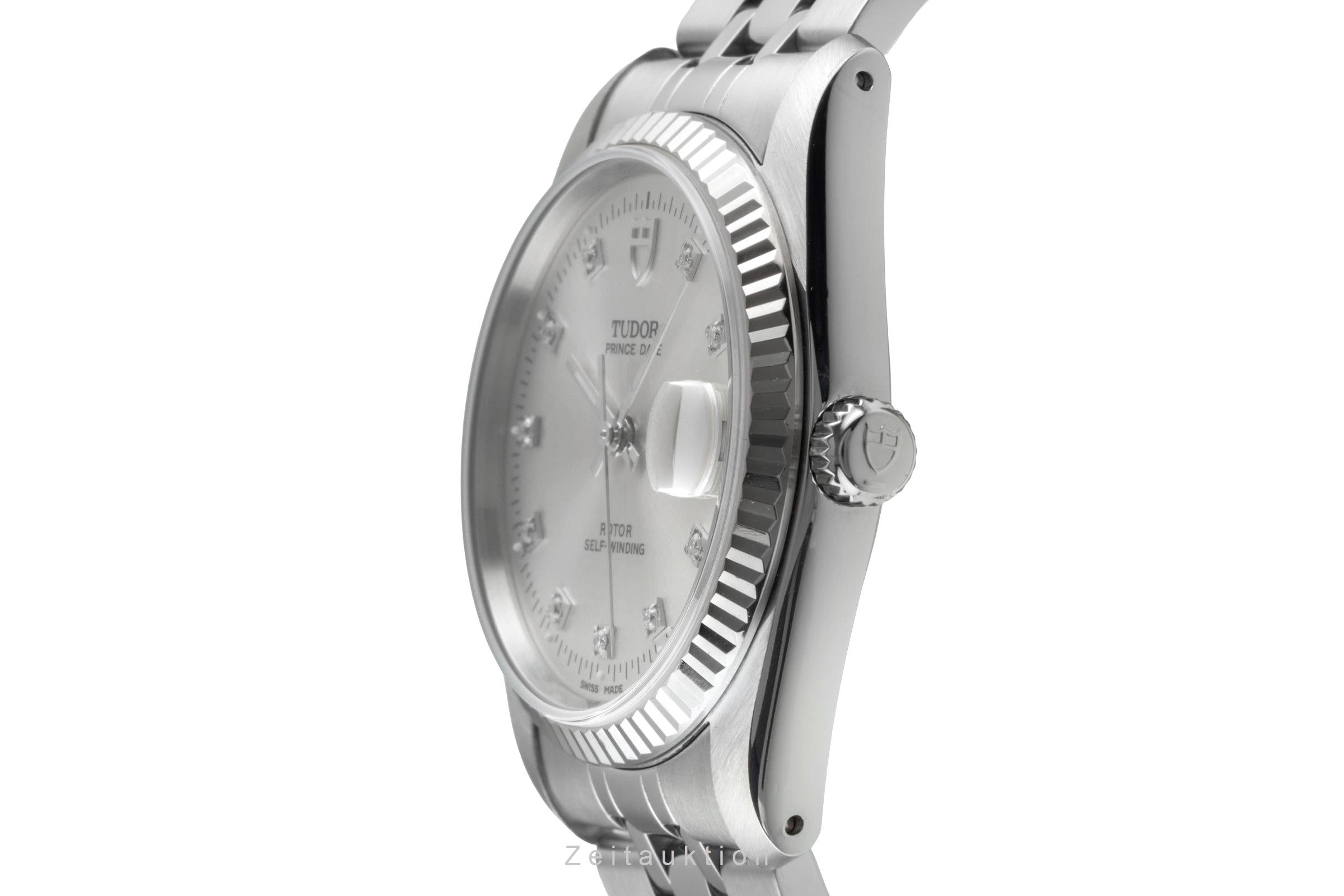Tudor Prince Date acero / oro blanco automático reloj para caballeros 74034  [2505500]