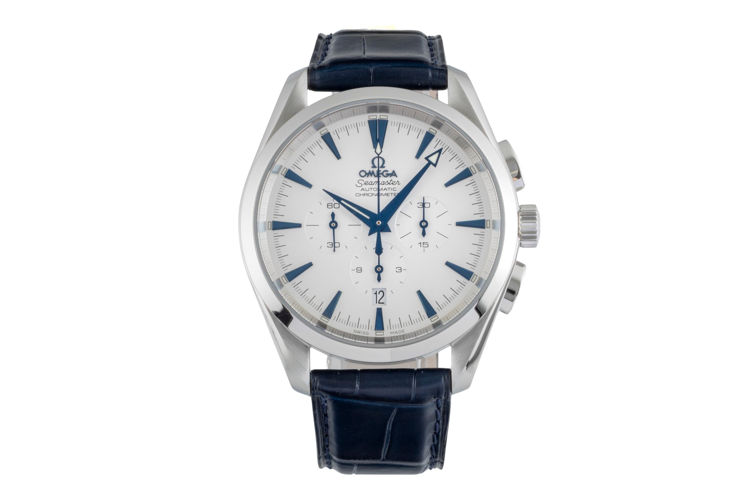 Omega Seamaster chronographe acier automatique montre pour hommes 2812.30.31  [2505501]