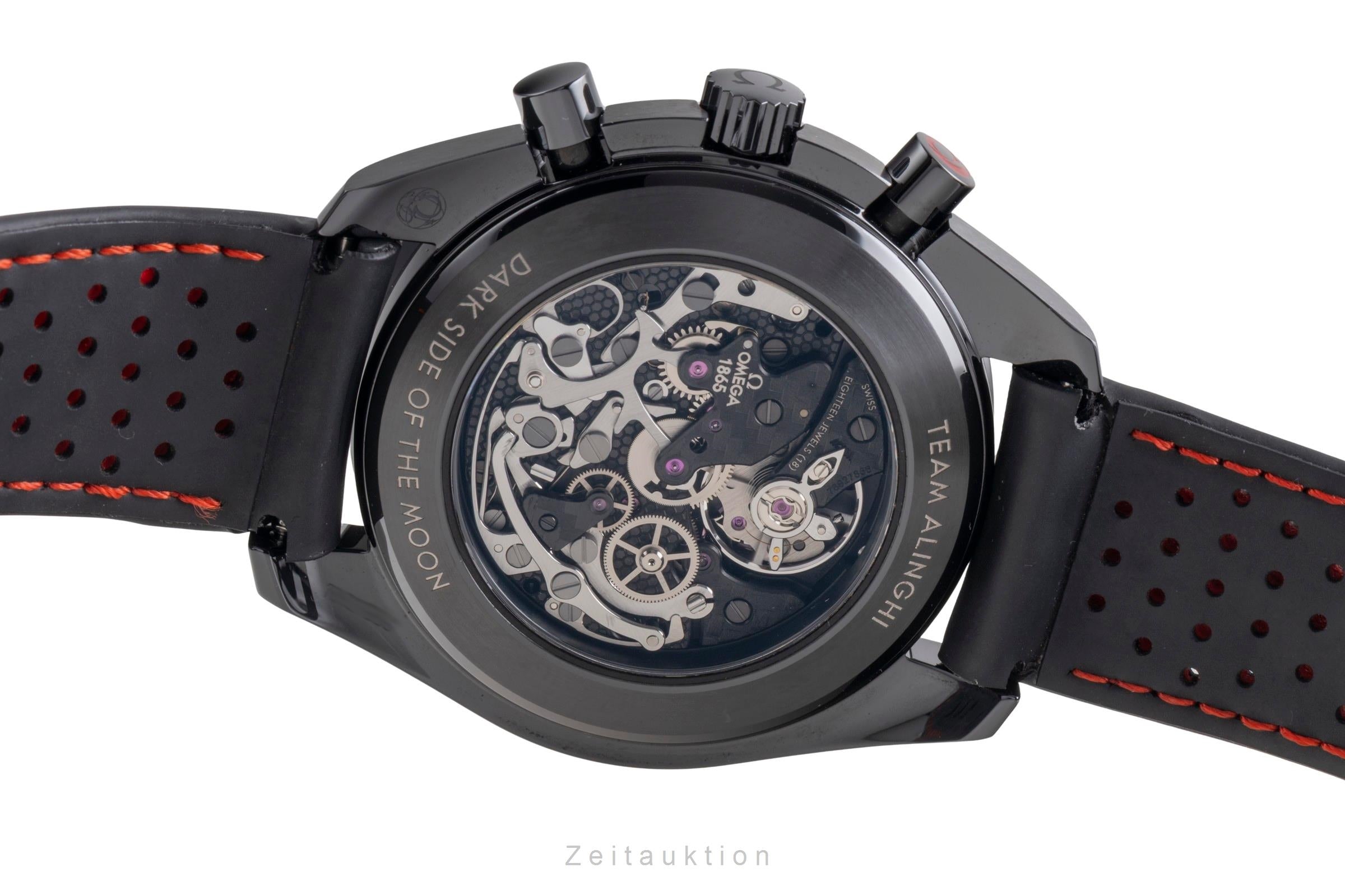 Omega Speedmaster Moonwatch chronograph ceramic manual winding men's watch 311.92.44.30.01.002  [2505503]