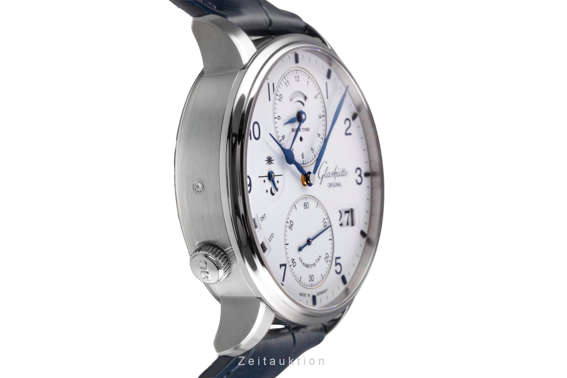 Glashütte Senator acier automatique montre pour hommes 1-89-02-03-02-30 LP: 23700EUR  [2505504]