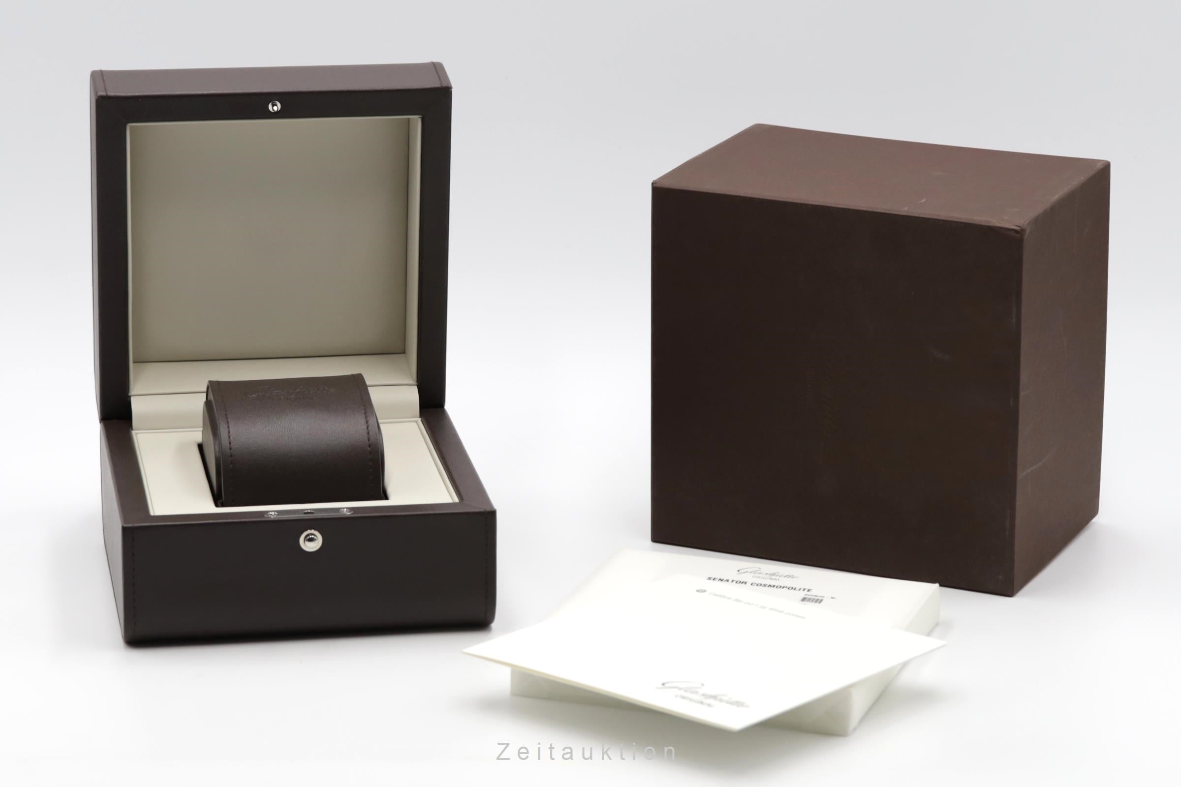 Glashütte Senator acier automatique montre pour hommes 1-89-02-03-02-30 LP: 23700EUR  [2505504]