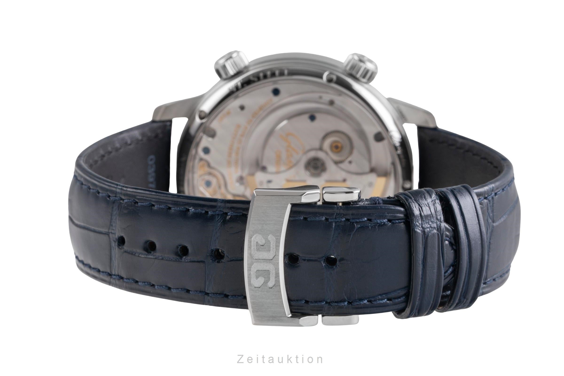 Glashütte Senator acier automatique montre pour hommes 1-89-02-03-02-30 LP: 23700EUR  [2505504]