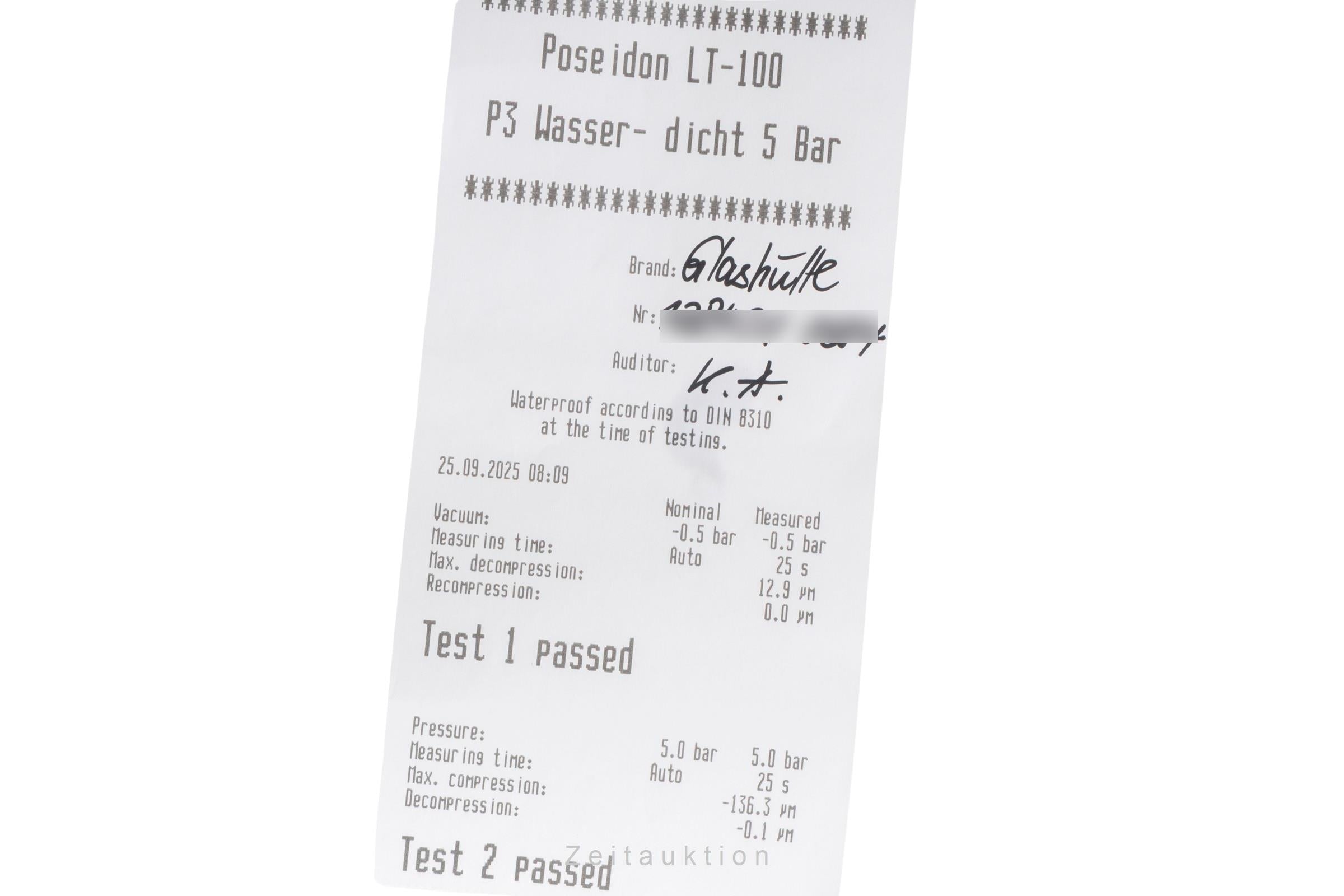 Glashütte Senator acier automatique montre pour hommes 1-89-02-03-02-30 LP: 23700EUR  [2505504]