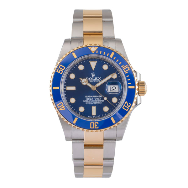 Rolex Submariner acier / or  automatique montre pour hommes 126613LB  [2505506]