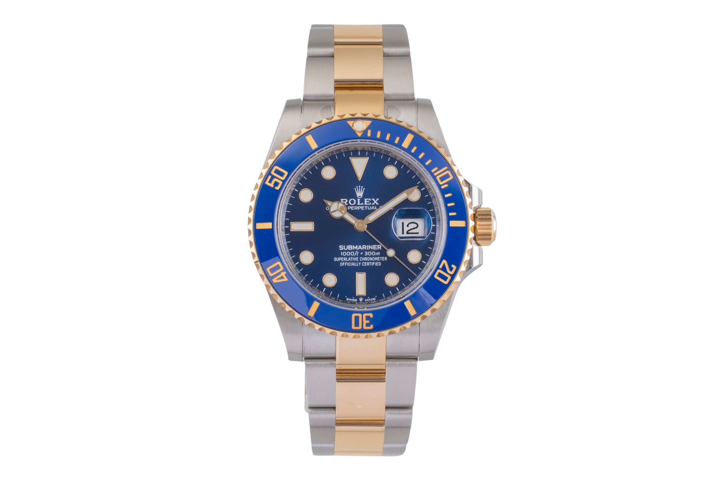Rolex Submariner acier / or  automatique montre pour hommes 126613LB  [2505506]