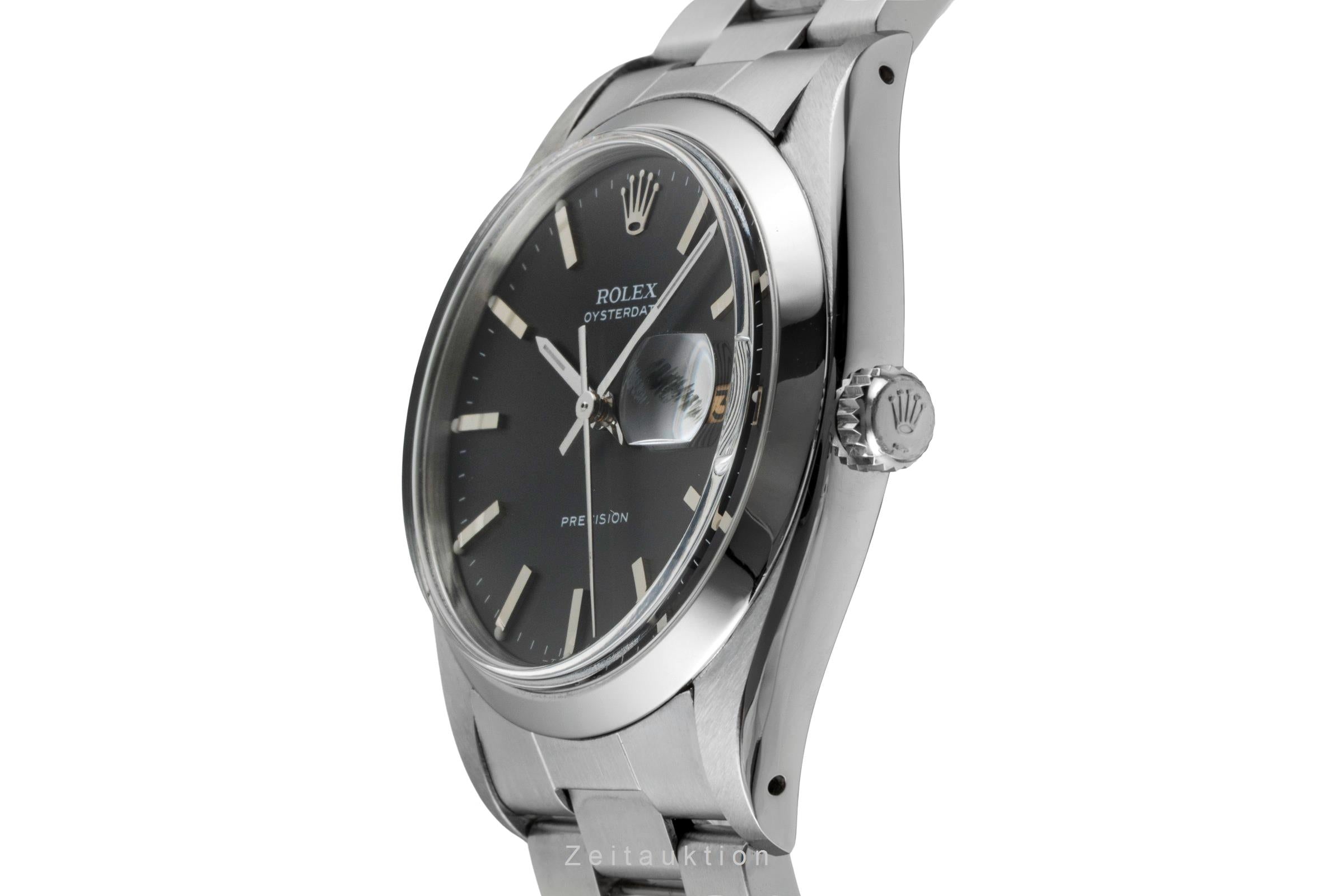 Rolex Oysterdate acier à remontage manuel montre pour hommes 6494 Vintage  [2505507]